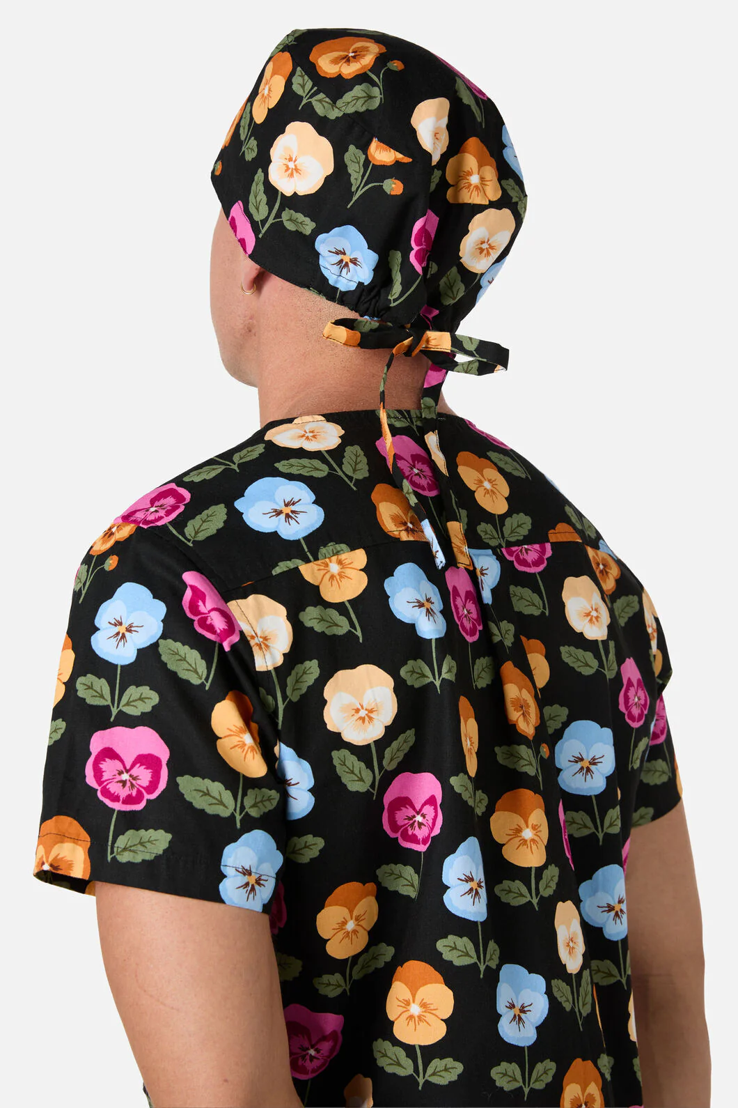 Pansy Scrub Hat