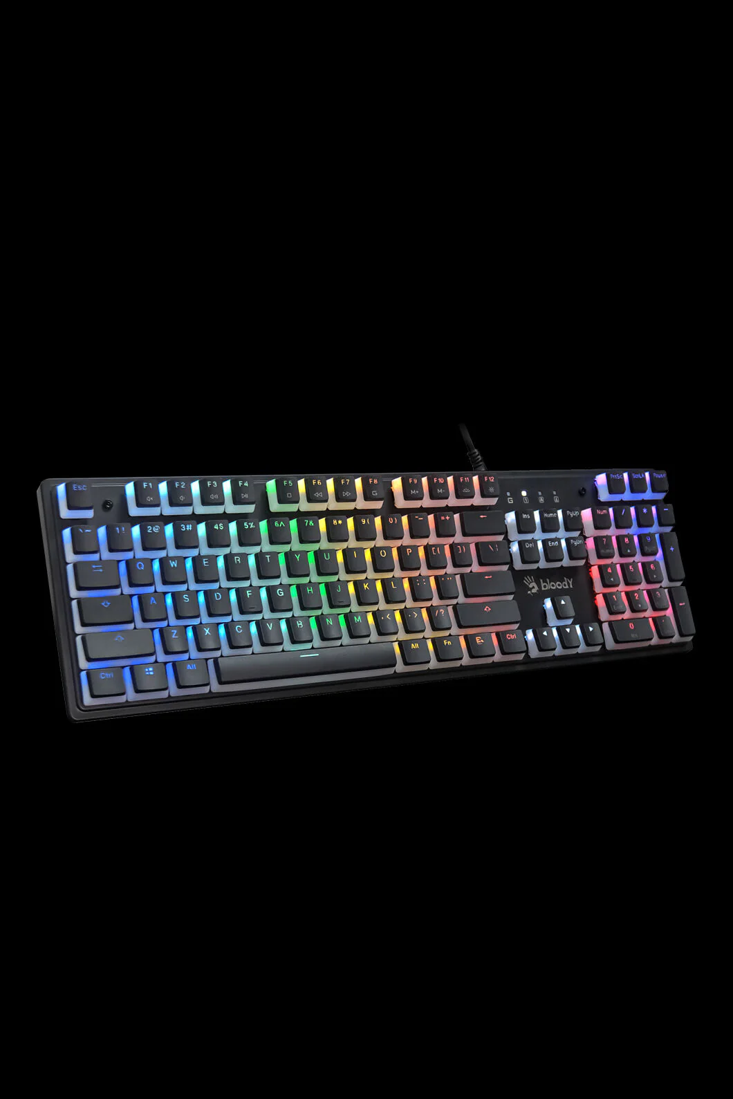 S520N BLMS Red Mechanical Keyboard (Pudding black)