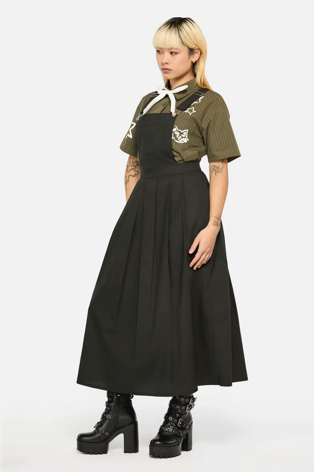 Basic Maxi Length Pinafore