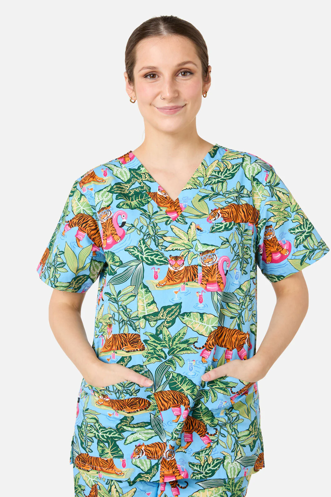 Tiger Pool Scrub Set