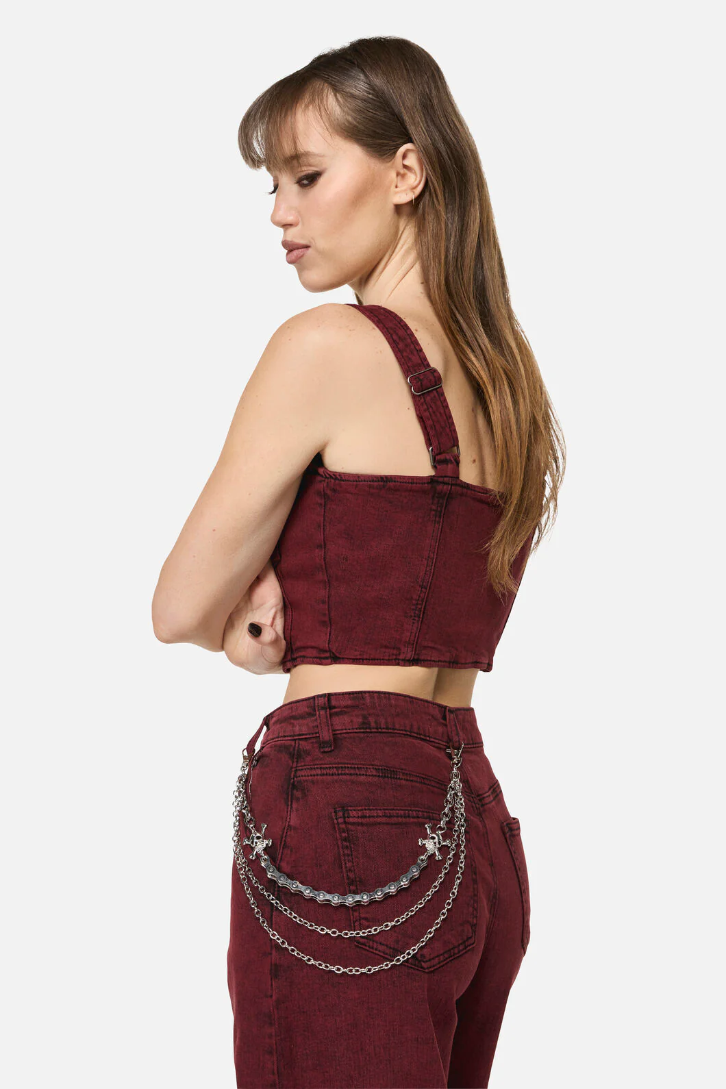 Pirate Skull Jean Chain