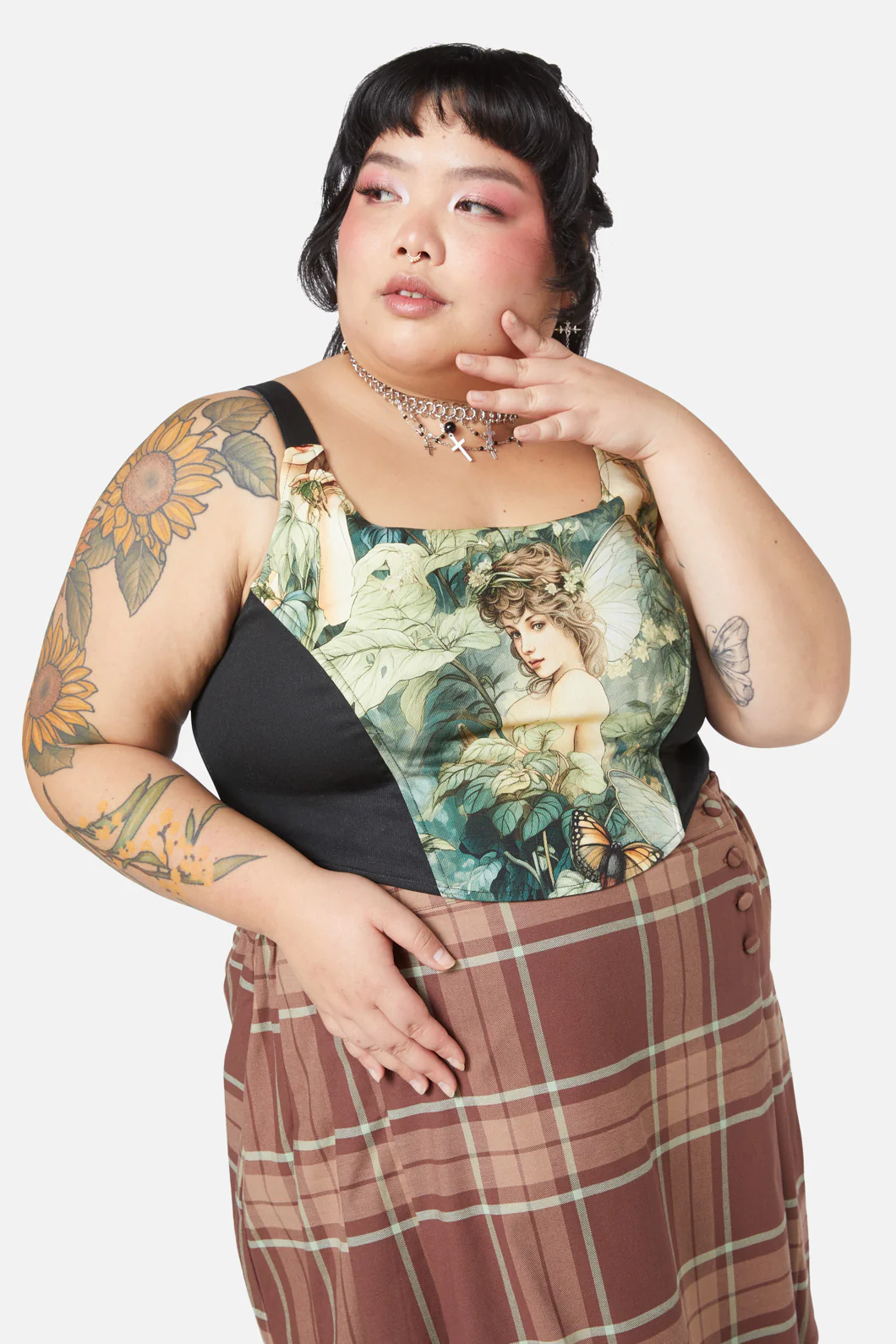 Curve Forest Fae Corset