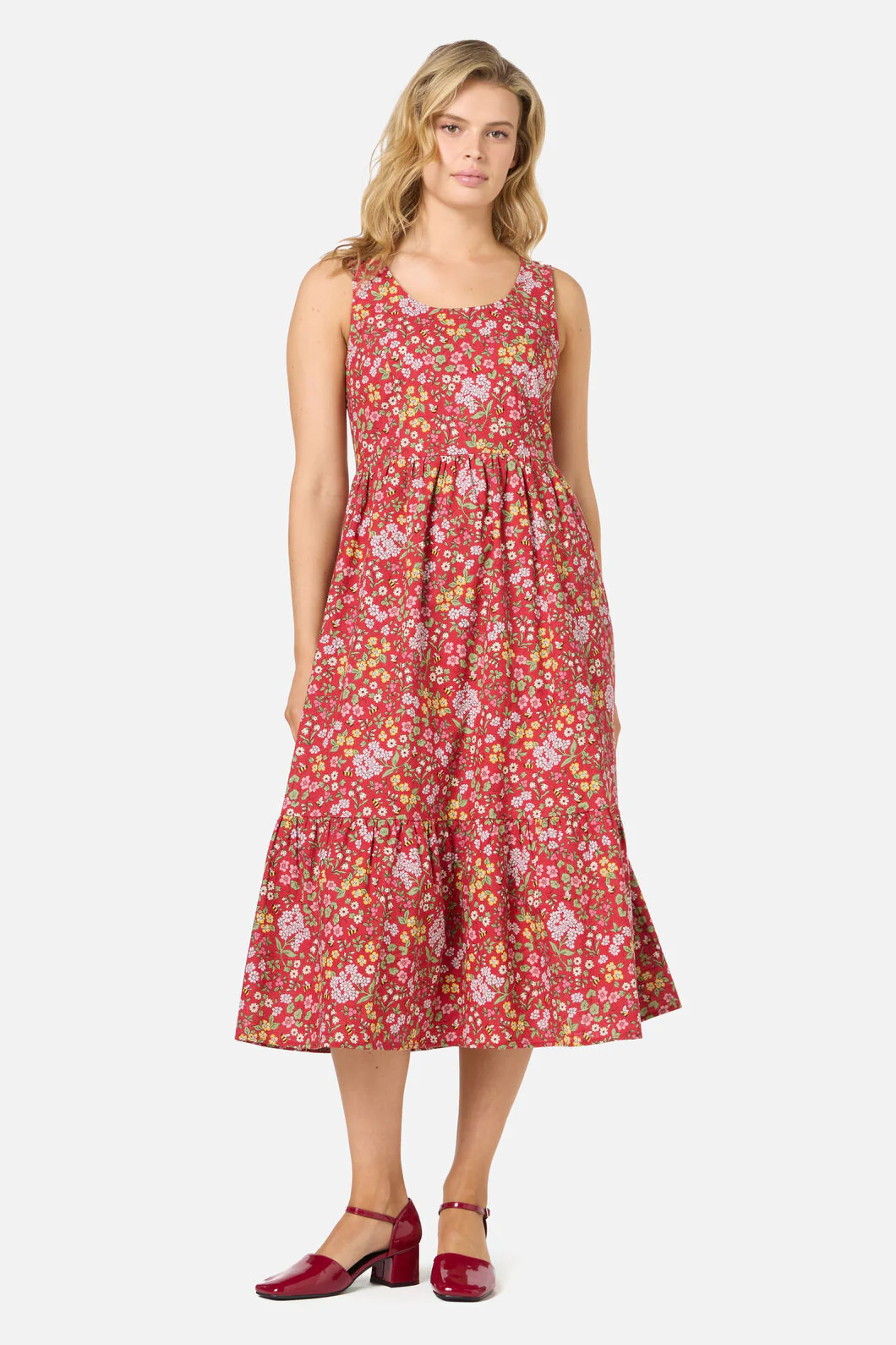 Libby Bee Ditsy Midi Dress