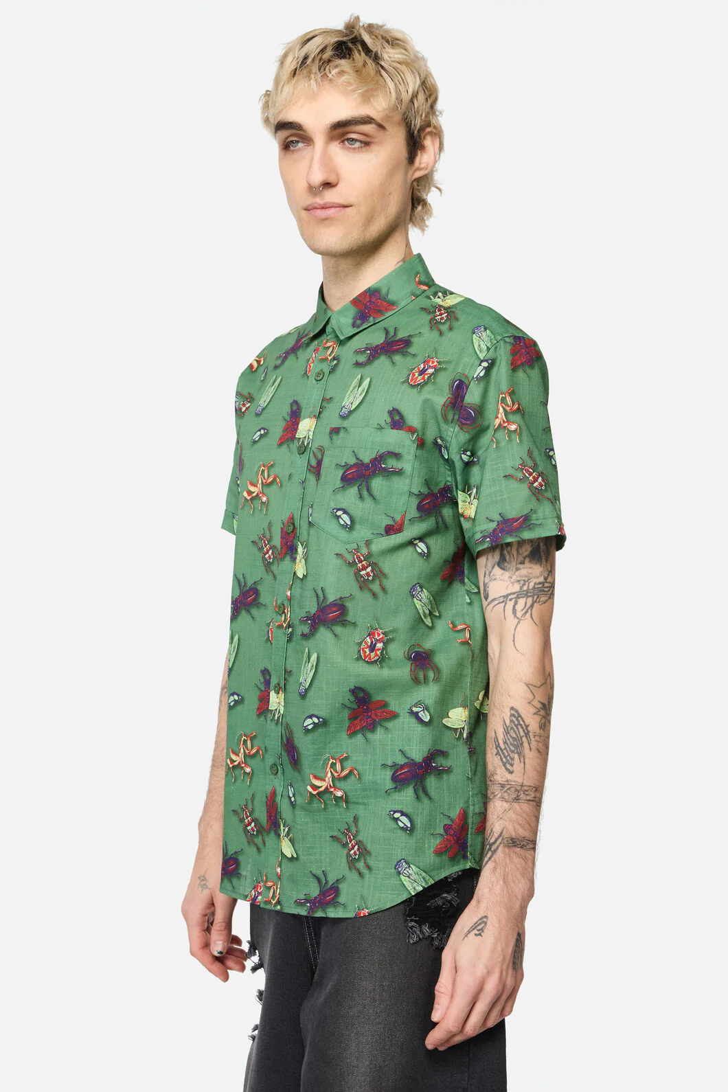 Entomology Printed SS Shirt
