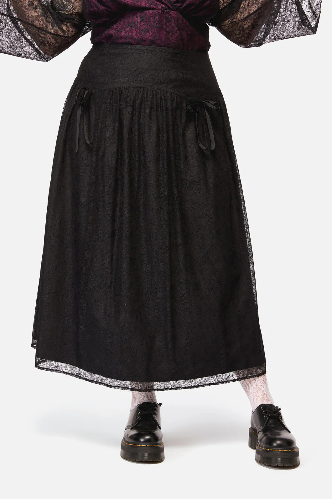 Curve Fiona Lace Skirt