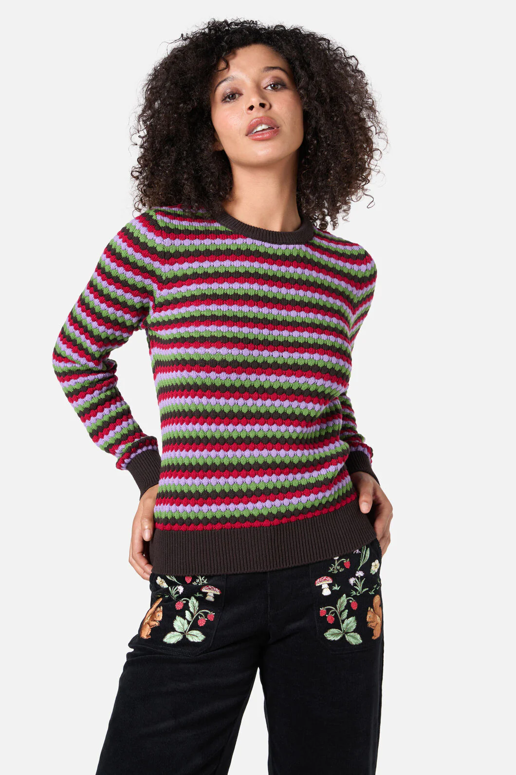 Nico Stripe Knit Jumper