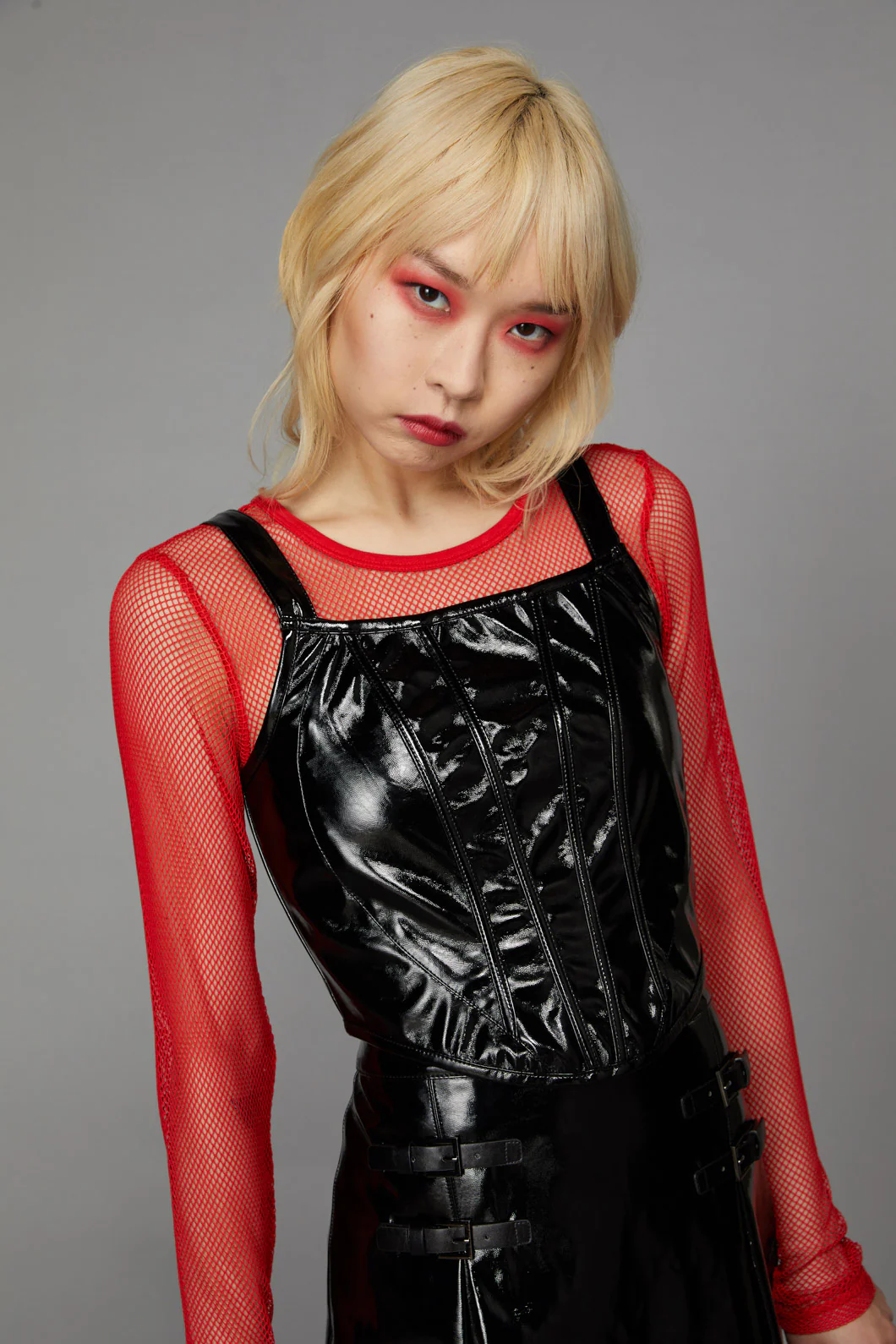 PU Contrast Panel Top