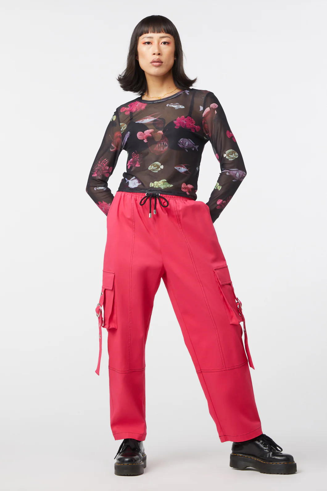 Deep Sea Dive Mesh Top