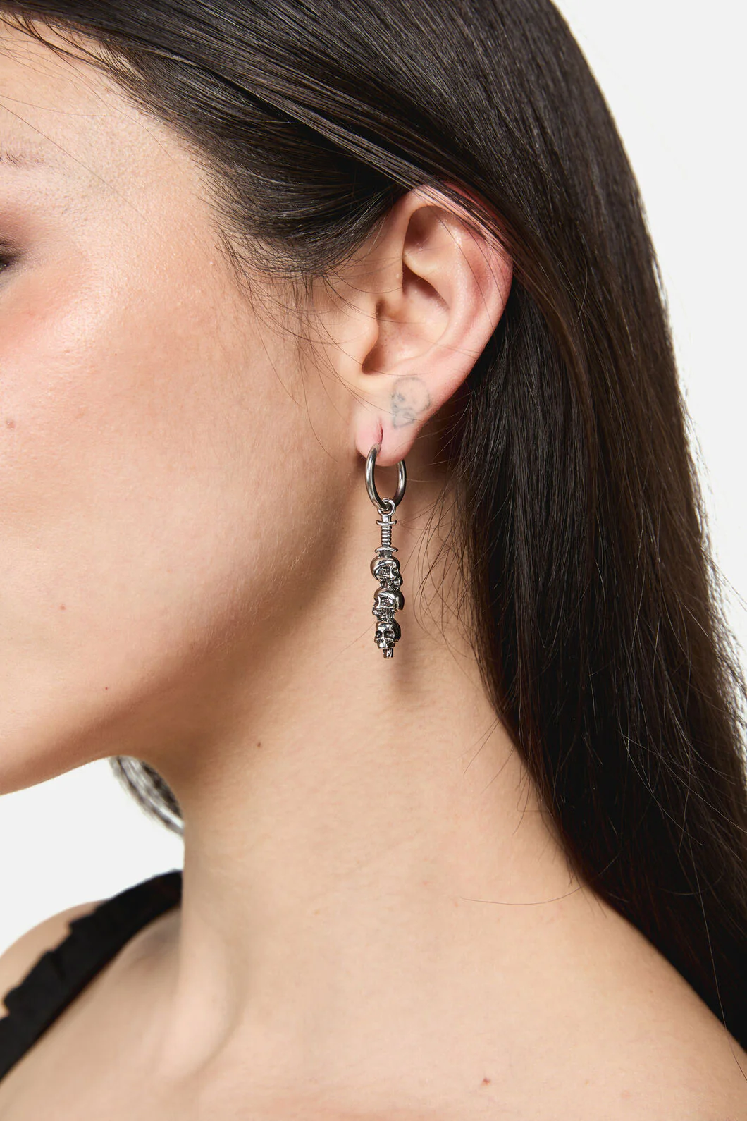 Skulls Sword Earrings