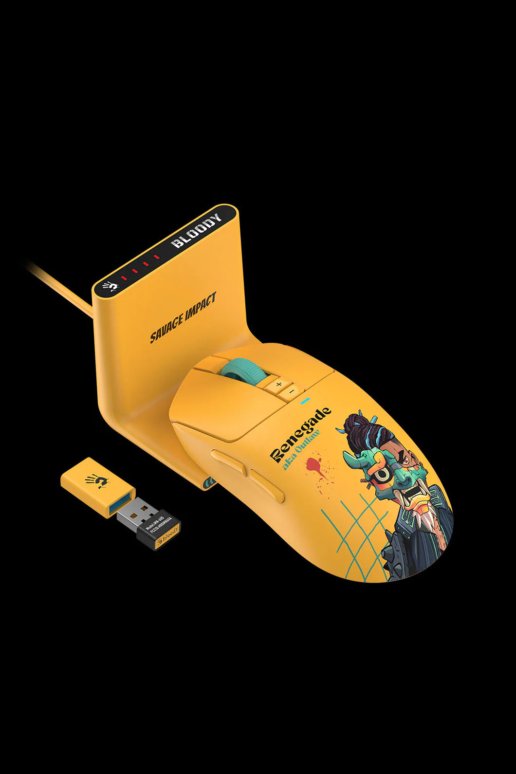 R72 Ultra Duo WaveLink Wireless Mouse (Renegade)