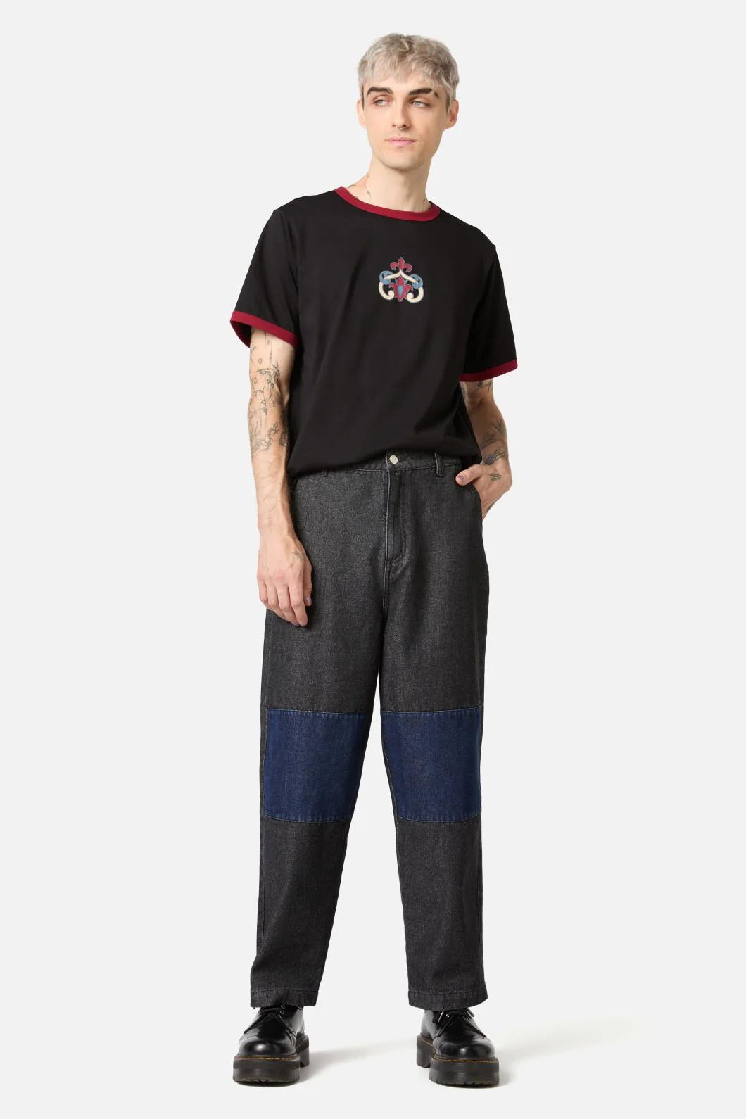 Iykyk Knee Patch Jeans