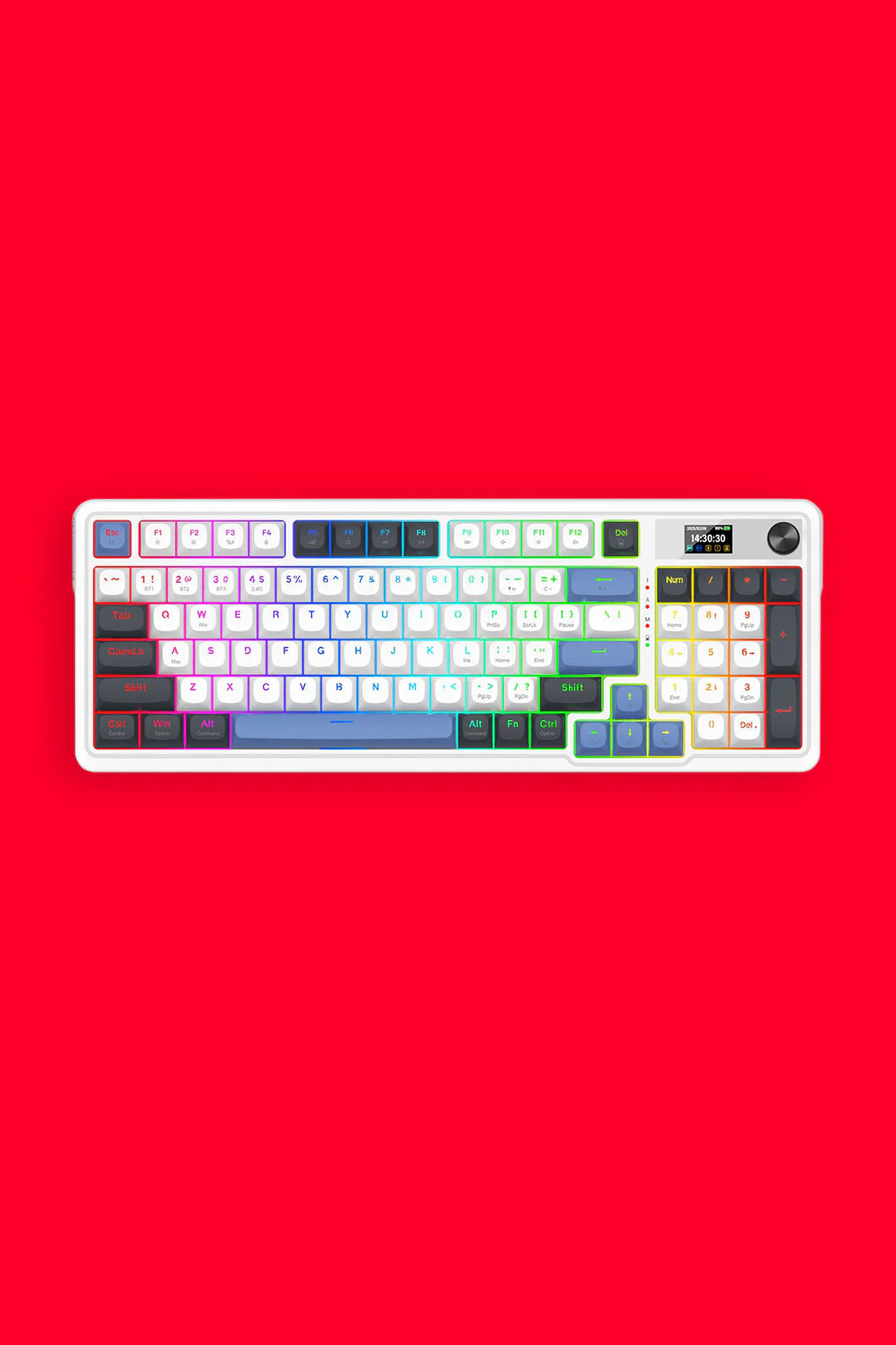 K719WGB-RGB-PRO Artemis Pro Keyboard (White)