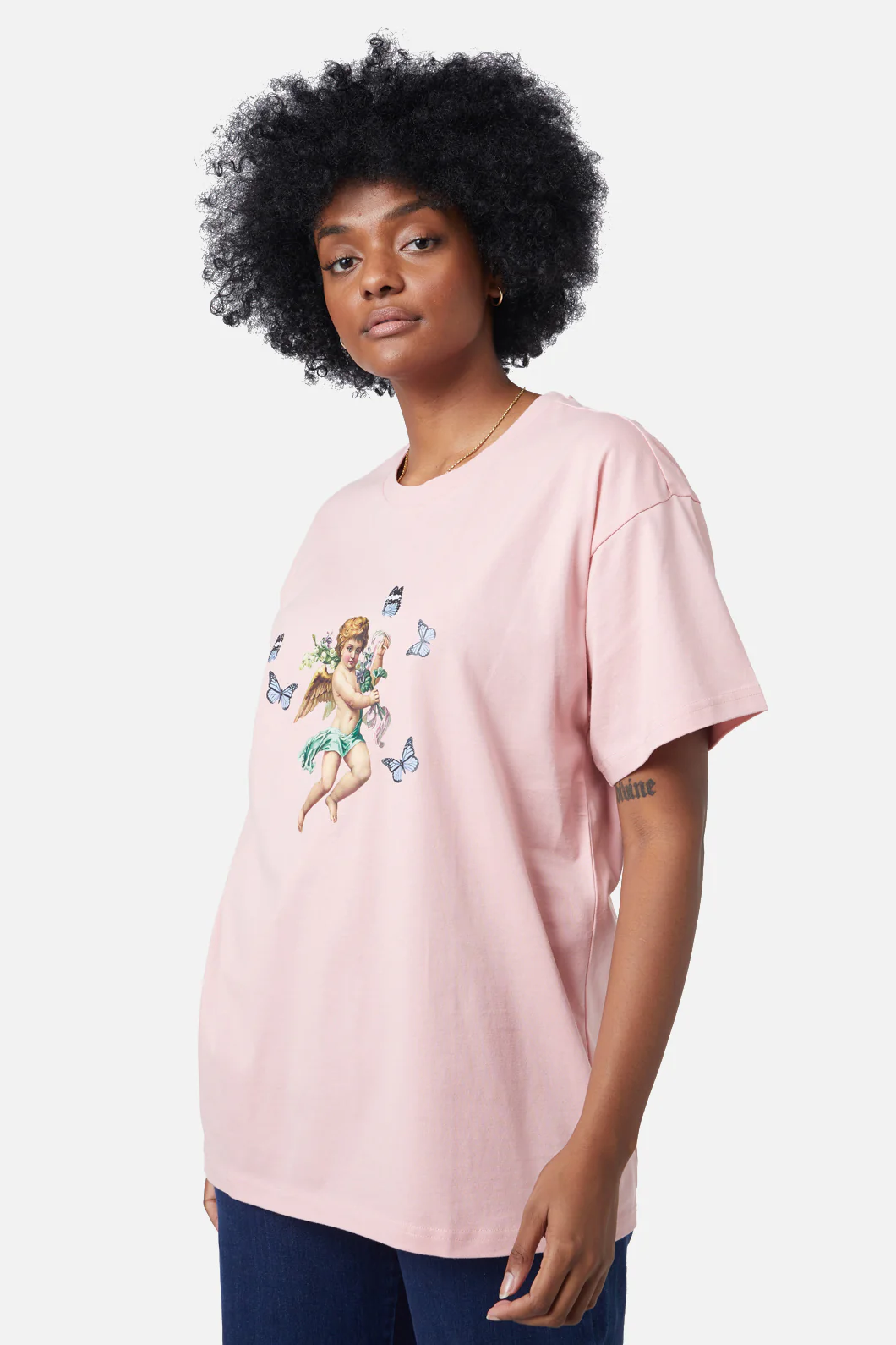 90S Cherub Oversized Tee