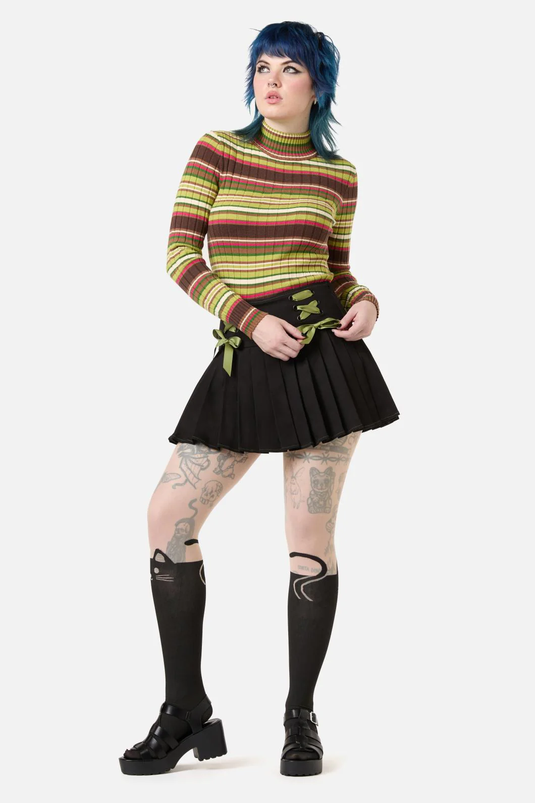 Garden Hedge Bow Trim Skort