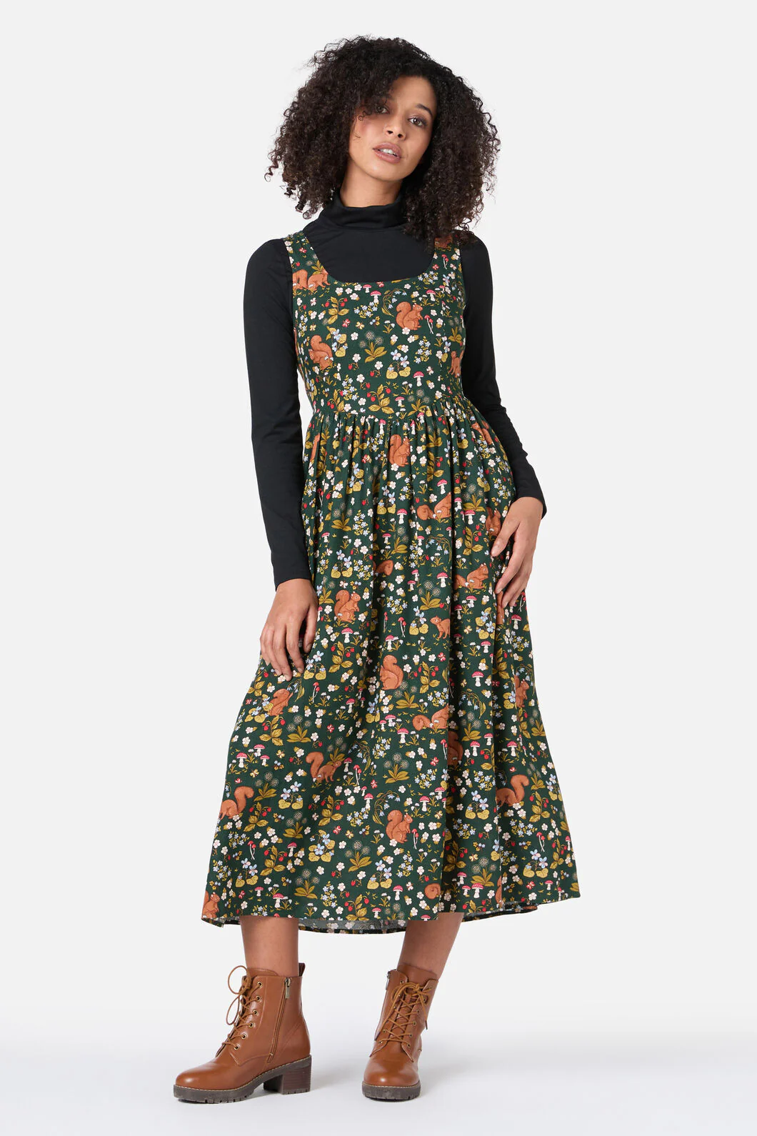 Squirrel Away Midi Dress