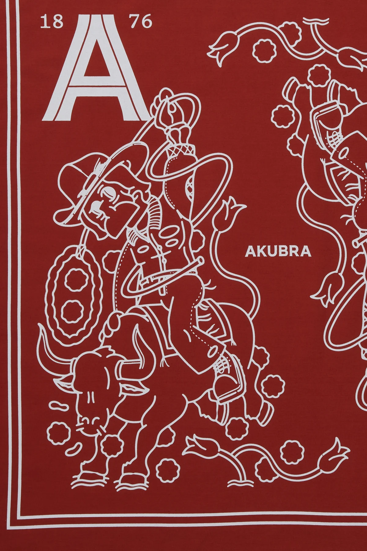 Akubra x Jake Ross – Limited Edition - Bandana 006 - Uluru Red