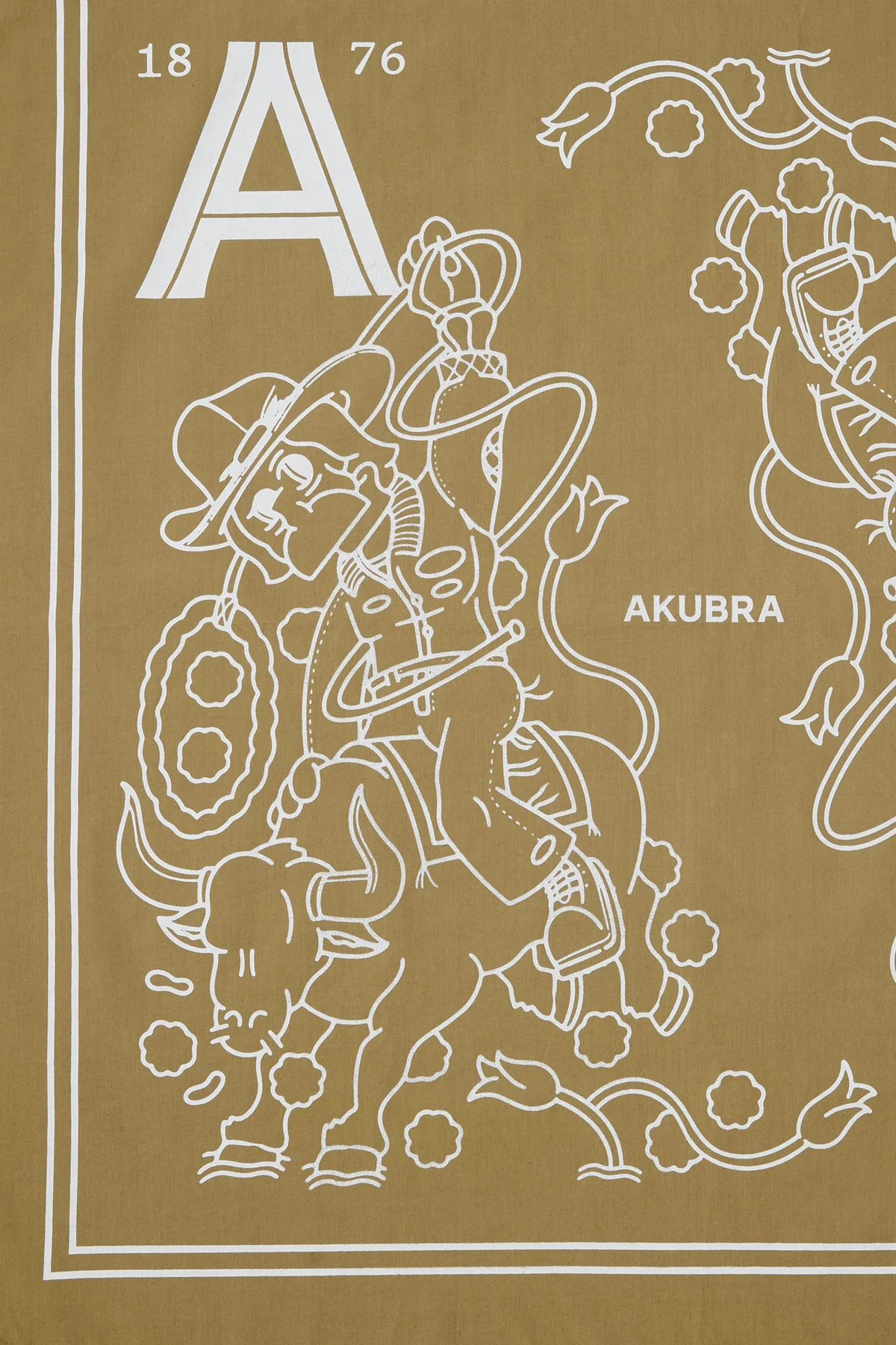 Akubra x Jake Ross – Limited Edition - Bandana 004 - Yarra Green