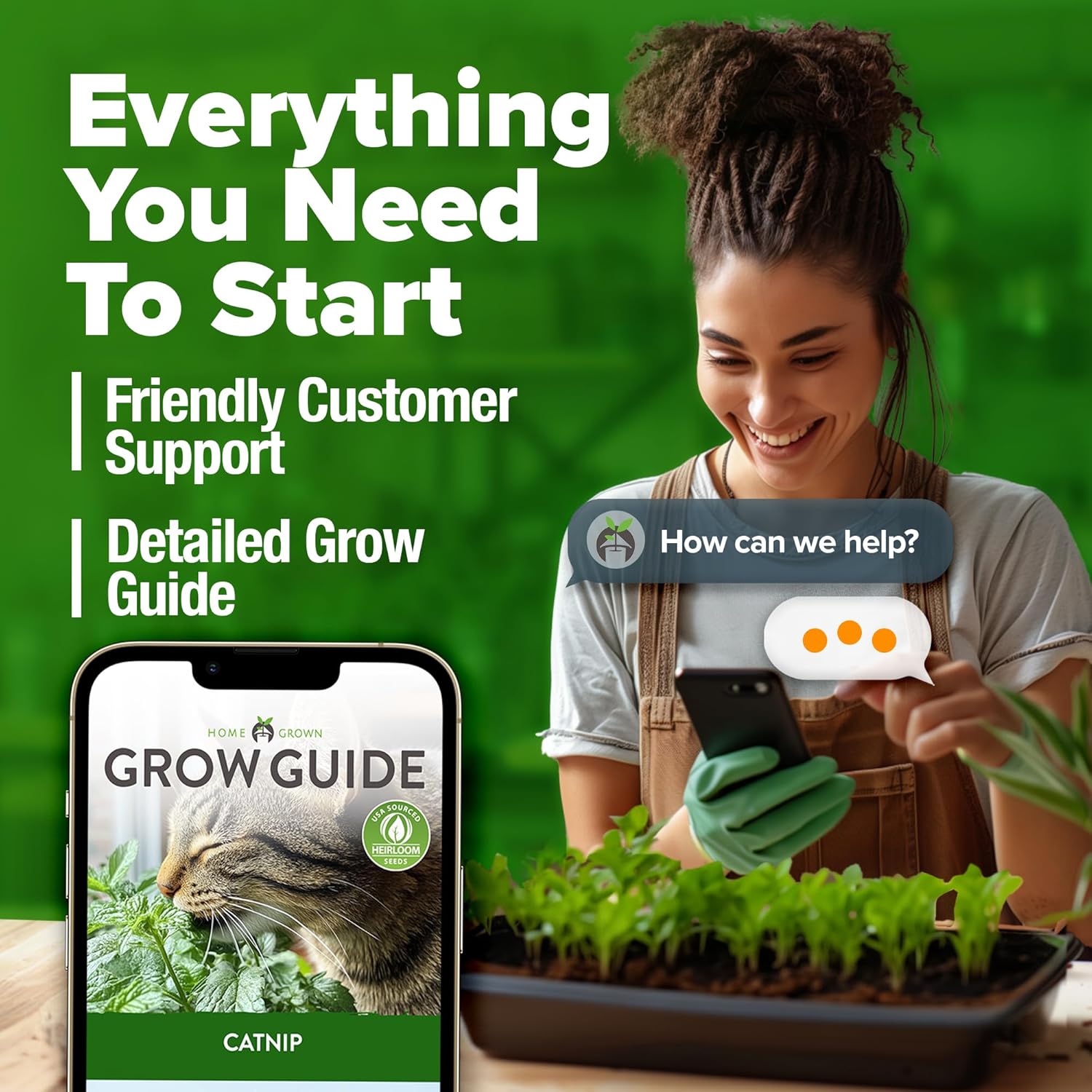 HOME GROWN Non GMO English Lavender Seeds 1,500+ Wildflower Seed for Planting Indoor/Outdoor, High Germination, Plant Flower Seeds (Lavandula antustifolia)