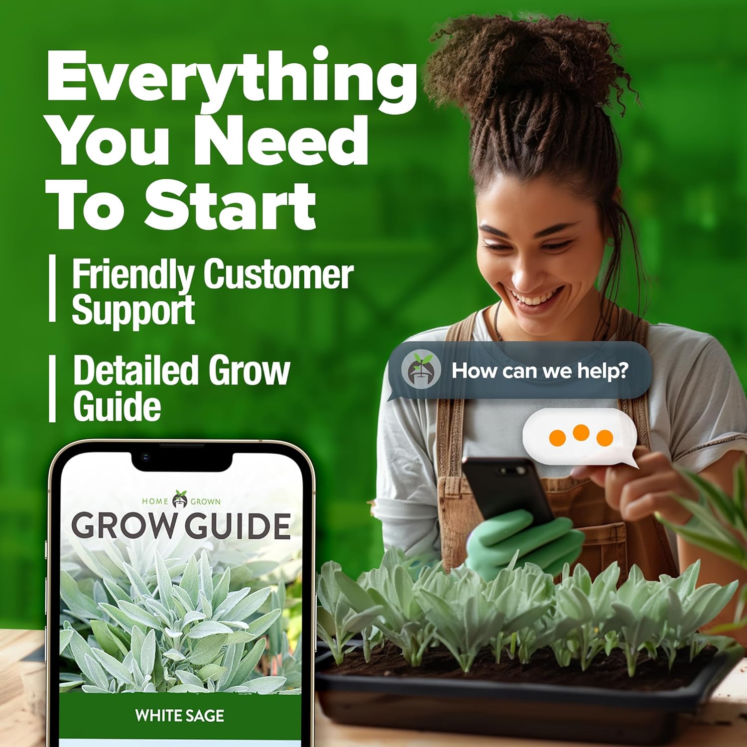 HOME GROWN Non GMO English Lavender Seeds 1,500+ Wildflower Seed for Planting Indoor/Outdoor, High Germination, Plant Flower Seeds (Lavandula antustifolia)