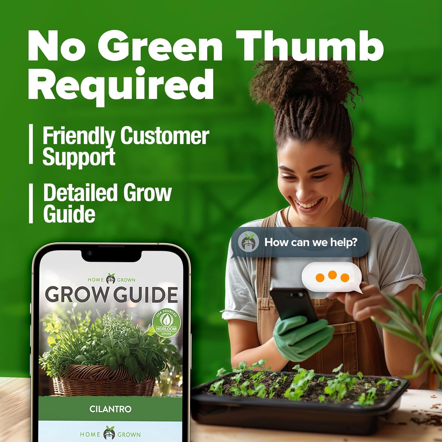 HOME GROWN Non GMO English Lavender Seeds 1,500+ Wildflower Seed for Planting Indoor/Outdoor, High Germination, Plant Flower Seeds (Lavandula antustifolia)