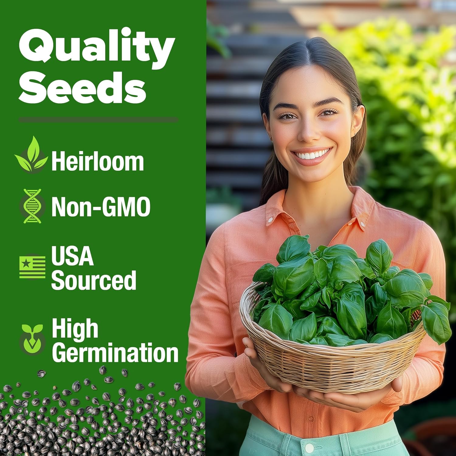 HOME GROWN Non GMO English Lavender Seeds 1,500+ Wildflower Seed for Planting Indoor/Outdoor, High Germination, Plant Flower Seeds (Lavandula antustifolia)