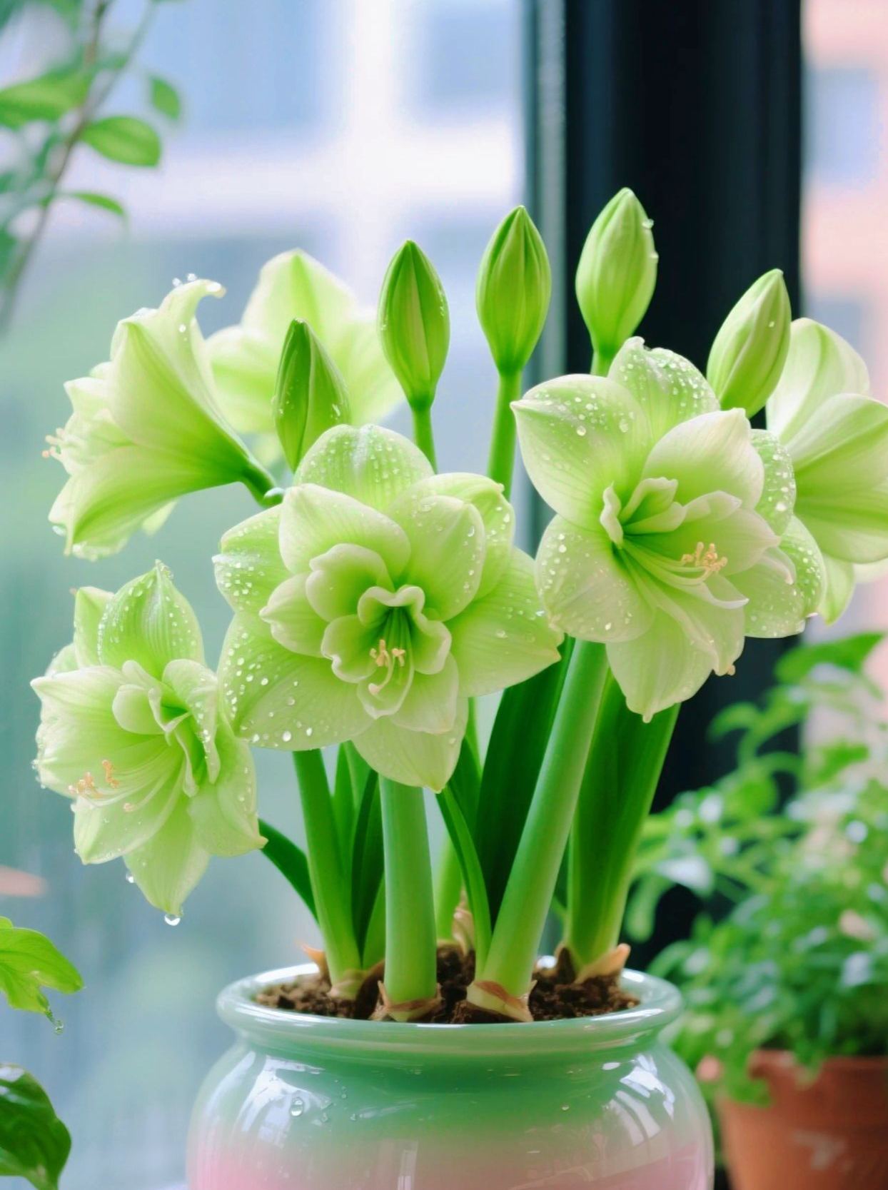 🌺Double-Petaled Perfume Amaryllis Bulbs – The Queen of Flowers 🌺