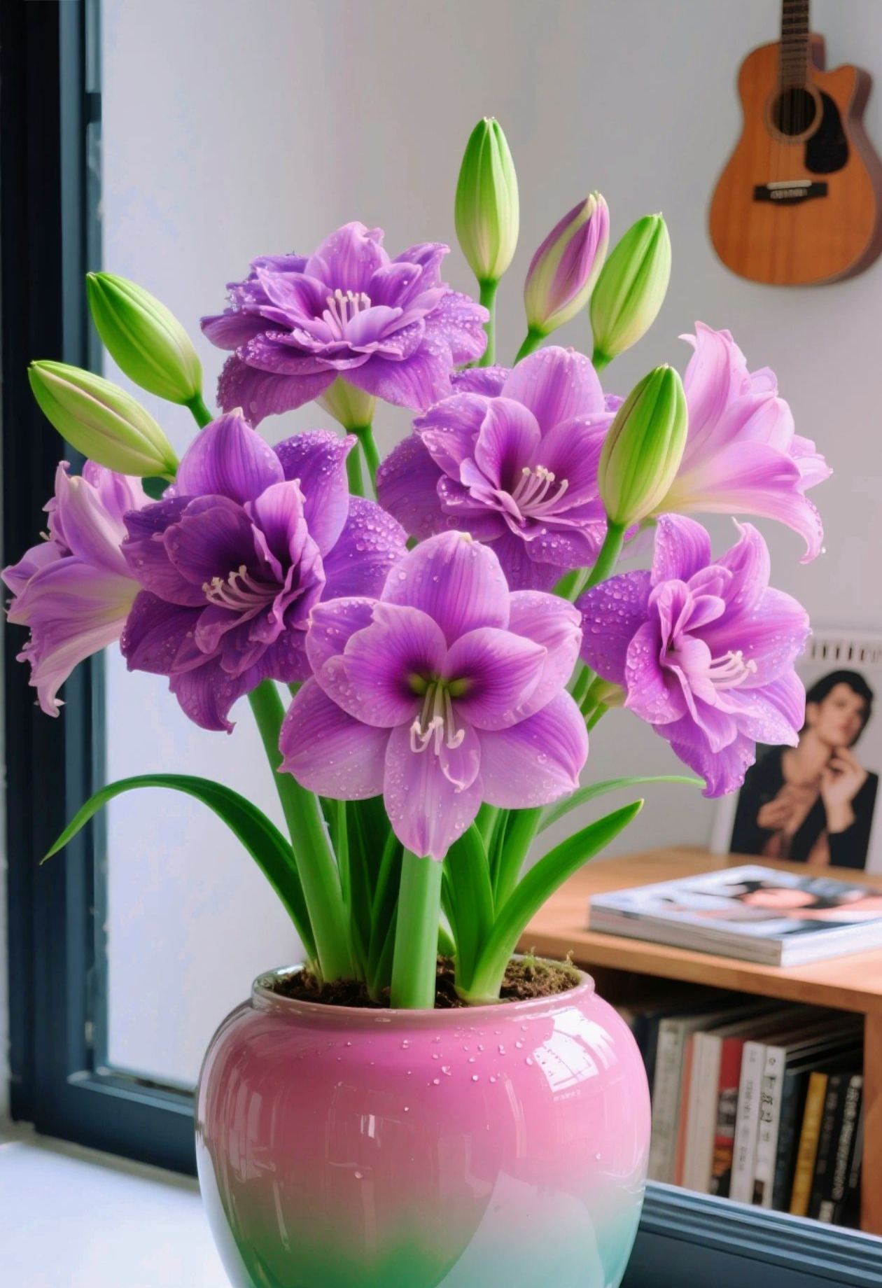 🌺Double-Petaled Perfume Amaryllis Bulbs – The Queen of Flowers 🌺