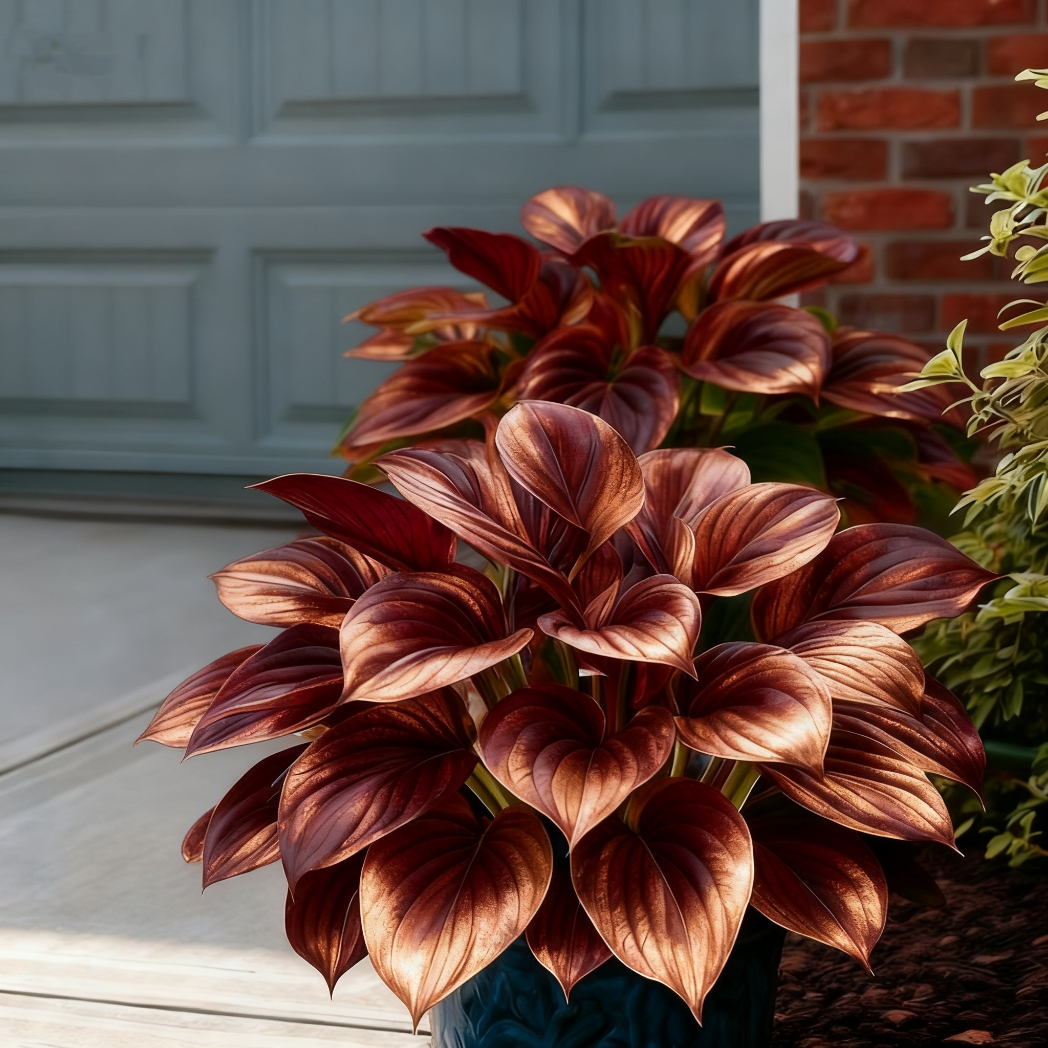 🌈🔥 Limited Edition Rainbow Flame Hostas -Rare Multicolor Foliage🌸