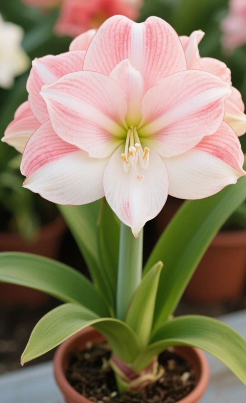 🌺Double-Petaled Perfume Amaryllis Bulbs – The Queen of Flowers 🌺