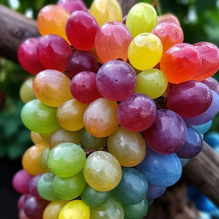 New Rare Rainbow Hybrid Grape Organic