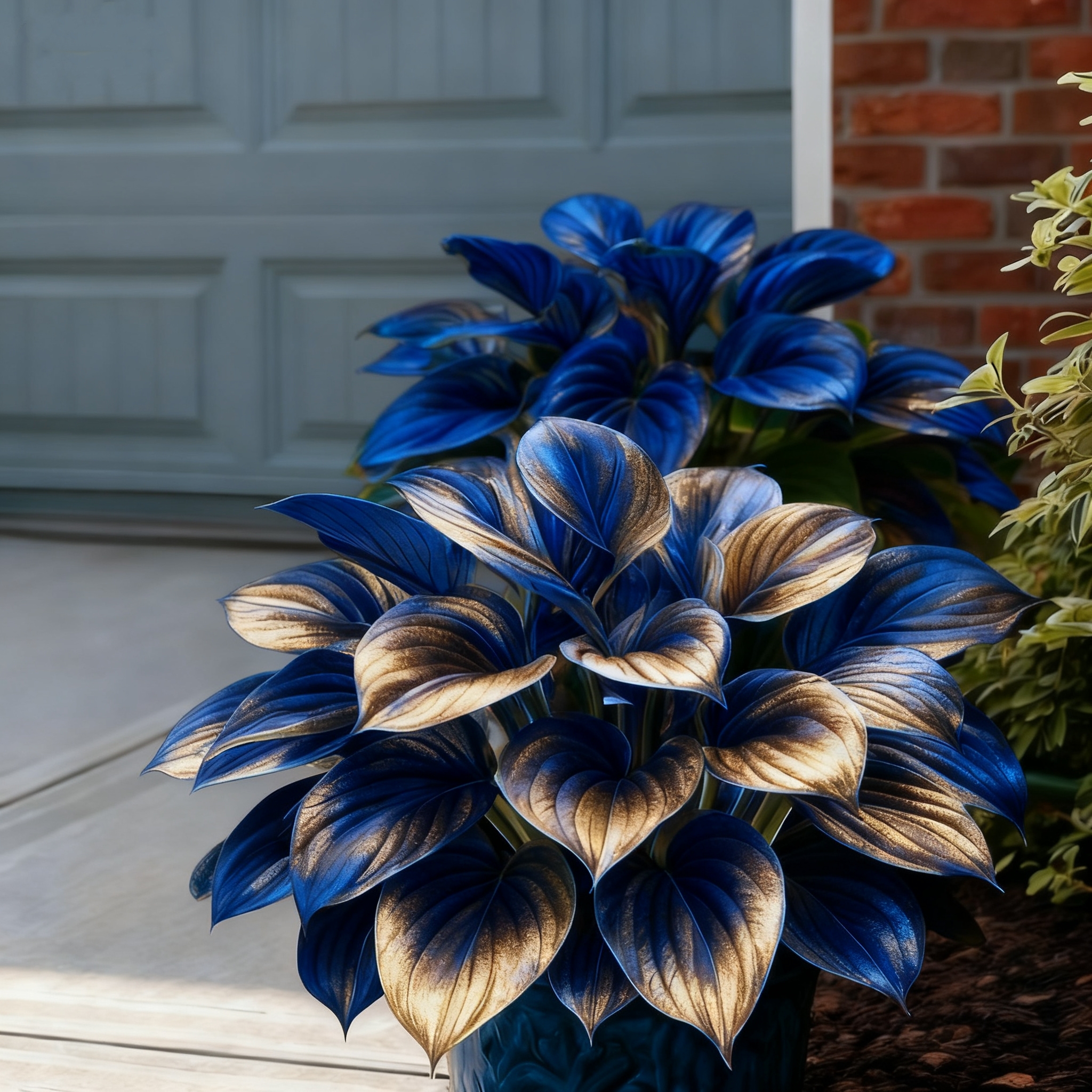 🌈🔥 Limited Edition Rainbow Flame Hostas -Rare Multicolor Foliage🌸