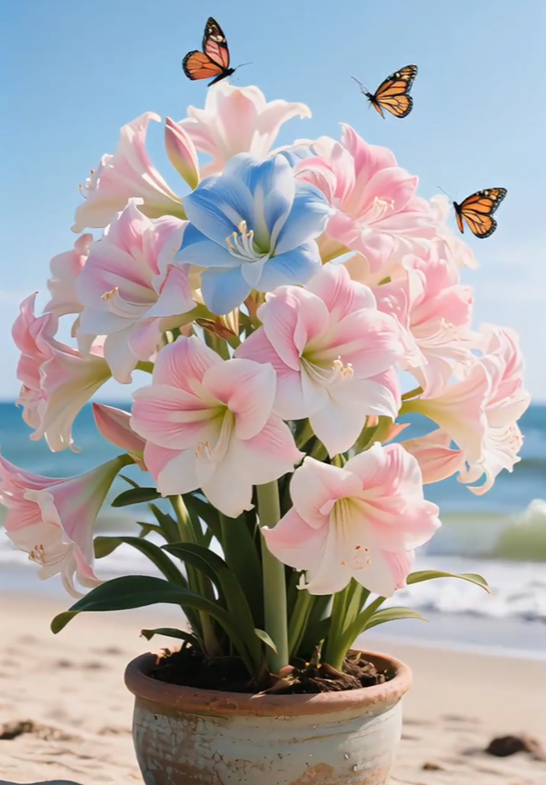 🌺Double-Petaled Perfume Amaryllis Bulbs – The Queen of Flowers 🌺