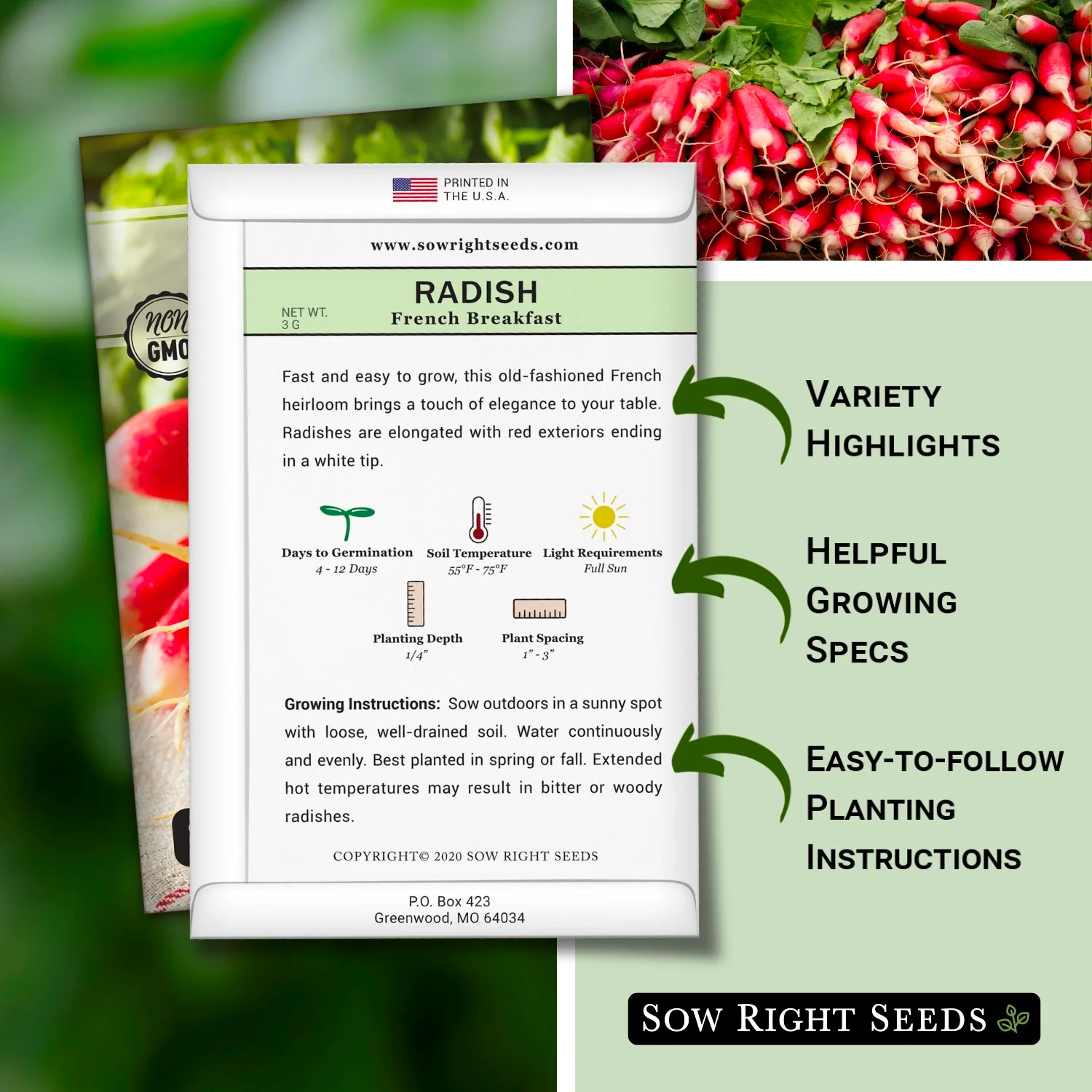 French Breakfast Radish