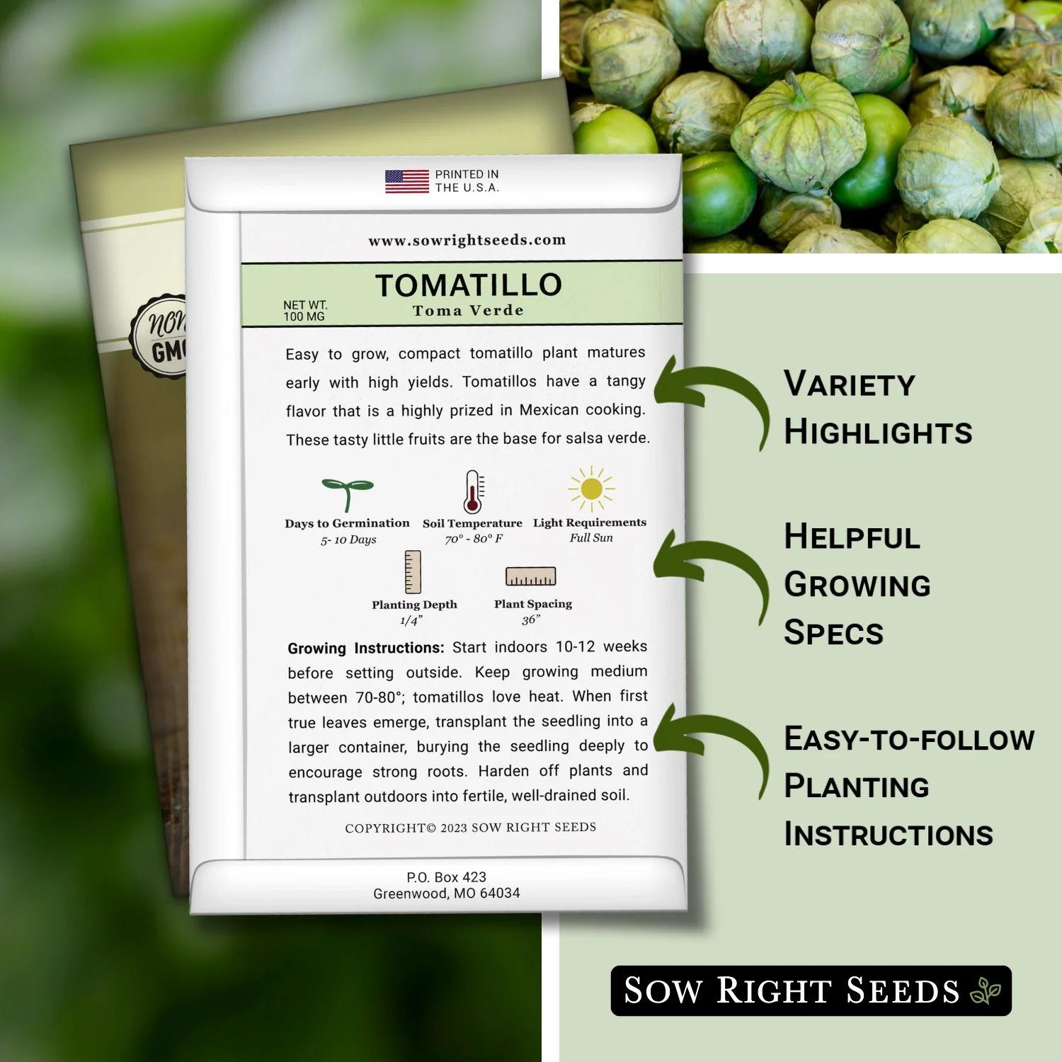Toma Verde Tomatillo
