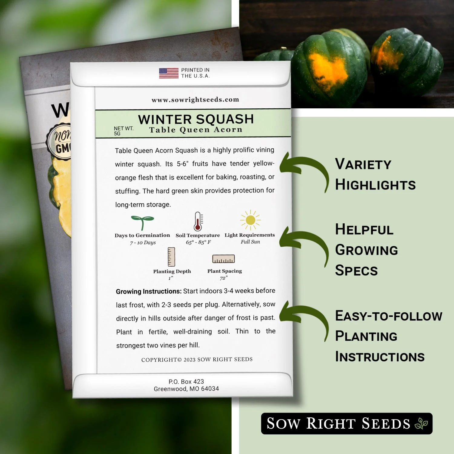Table Queen Acorn Squash
