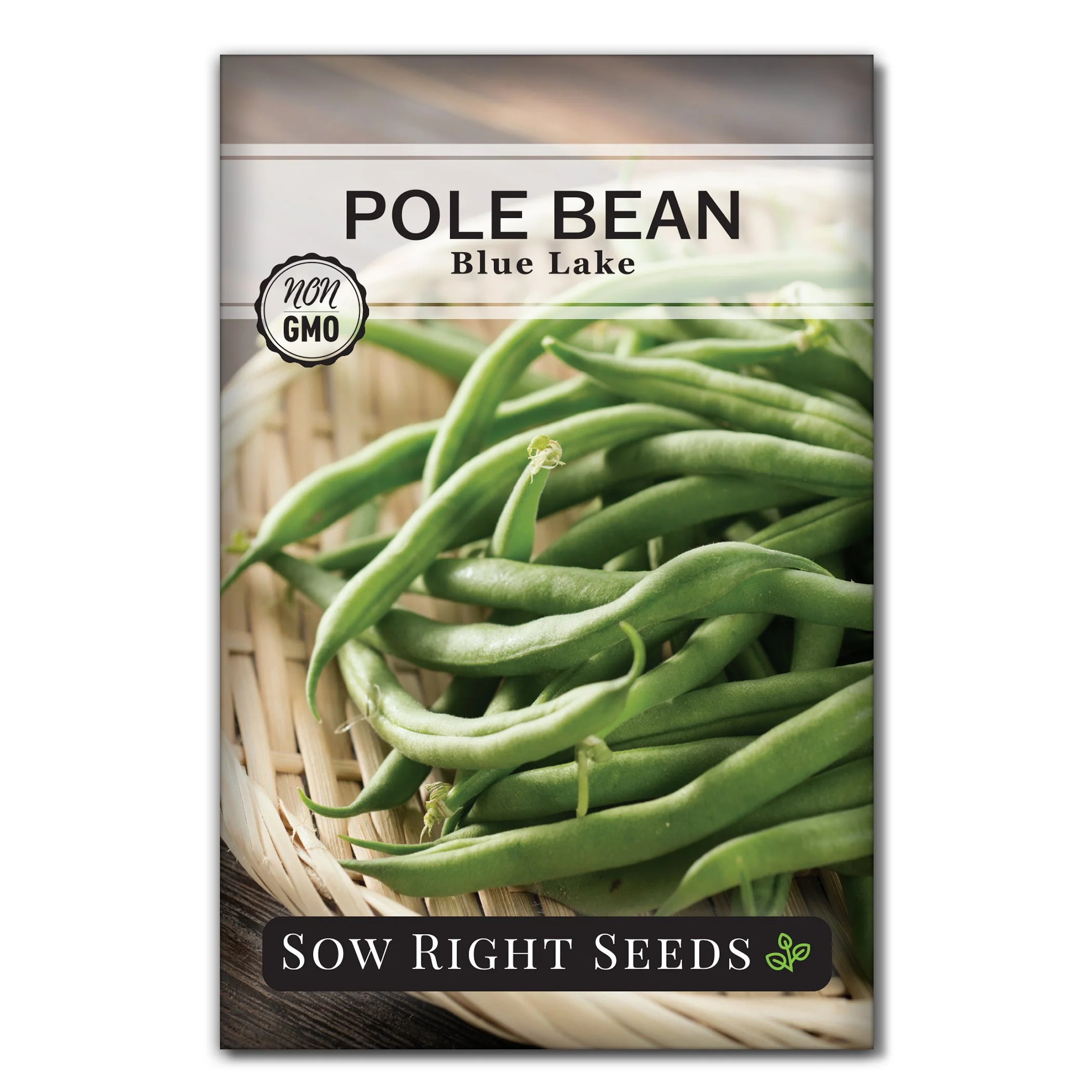 Blue Lake Pole Bean Seeds