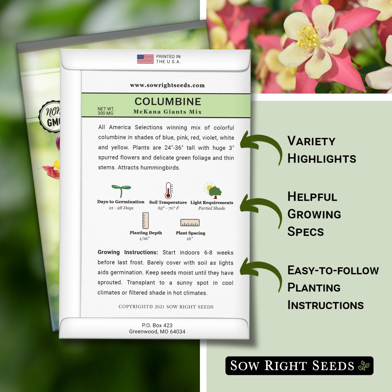 McKana Giants Mixed Columbine