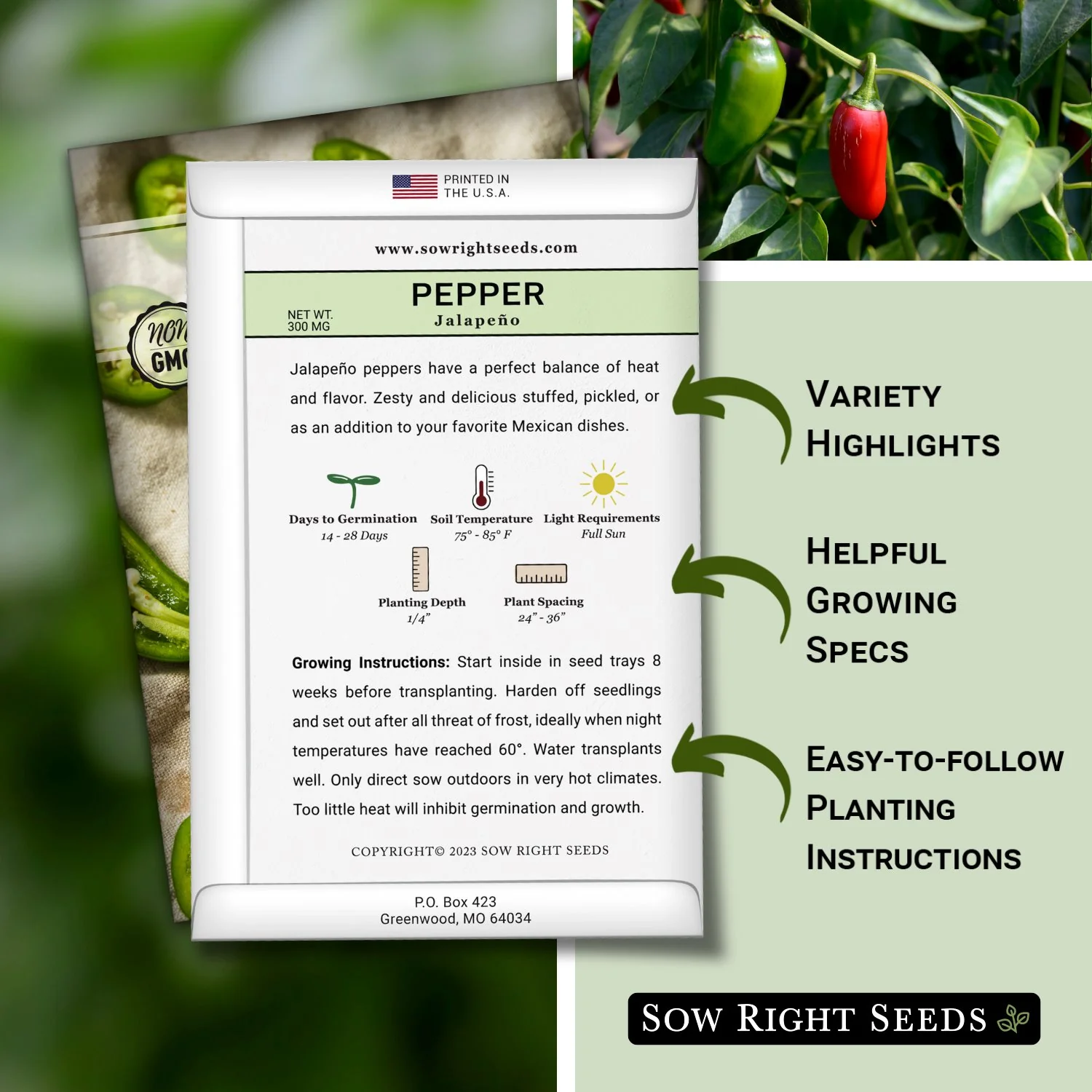 Jalapeno Pepper Seeds