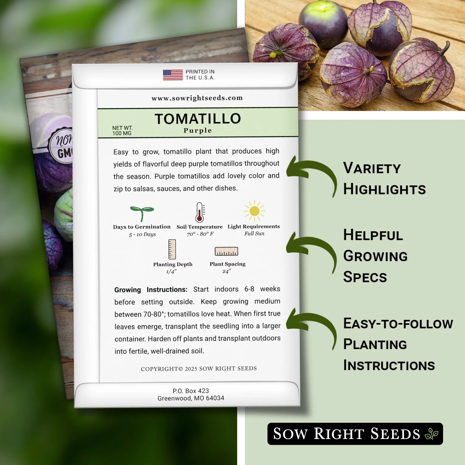 Purple Tomatillo