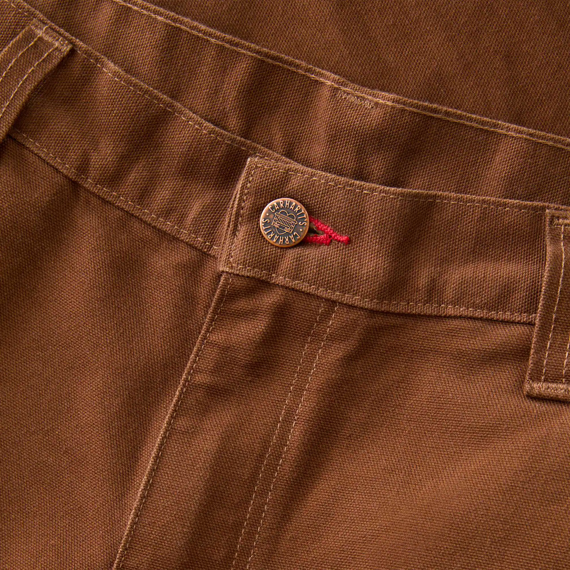 Crafted Series Loose Straight Duck Double-Front Dungaree