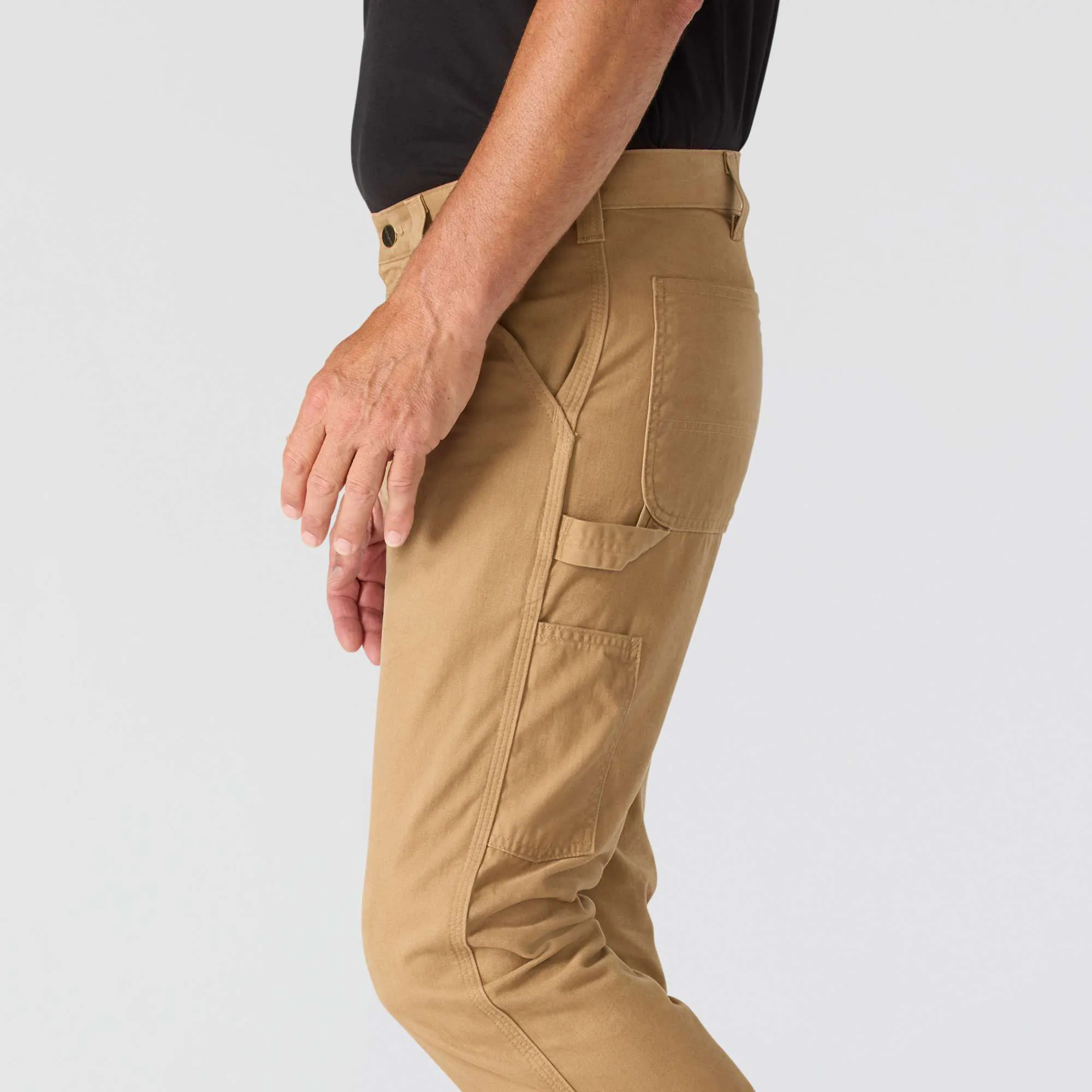 Relaxed Straight Twill Dungaree