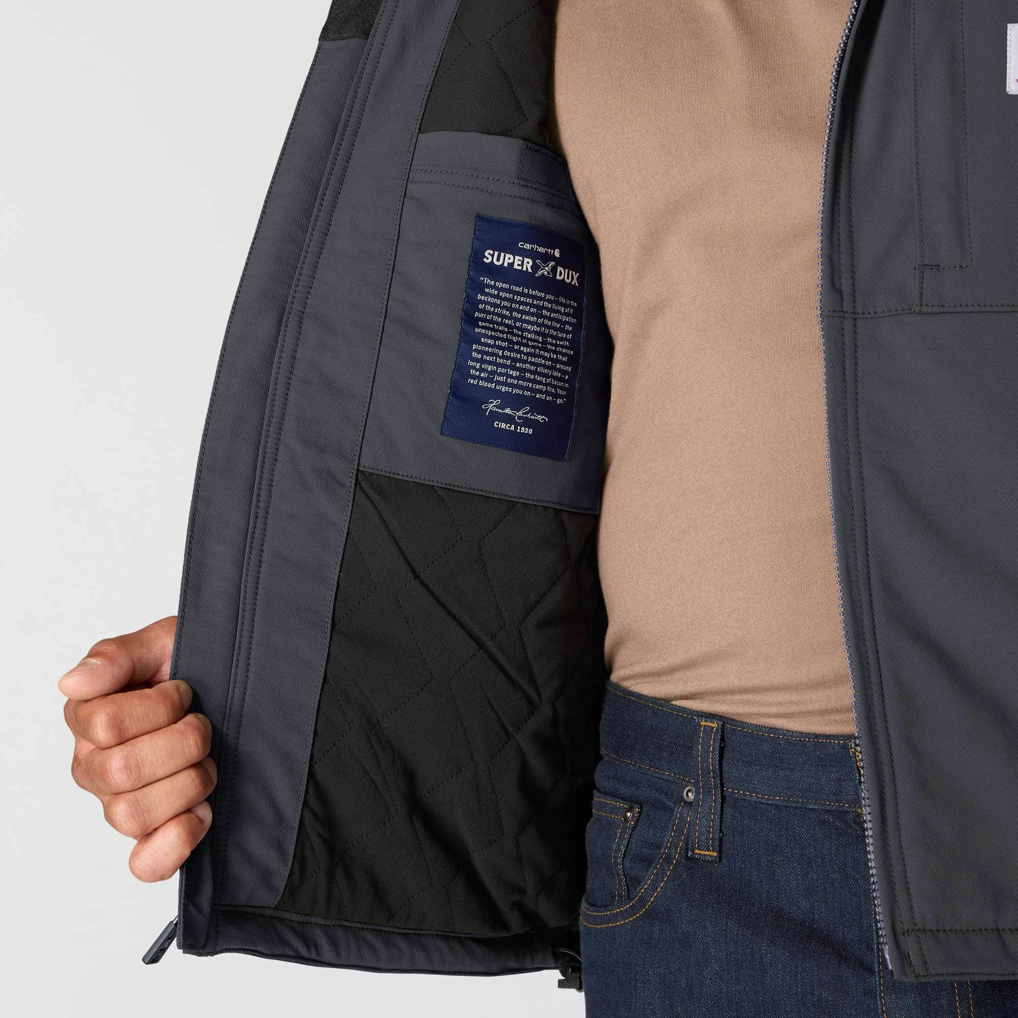 Men's Super Dux® Full Swing® Insulated Tech Jacket - 3 Warmest Rating