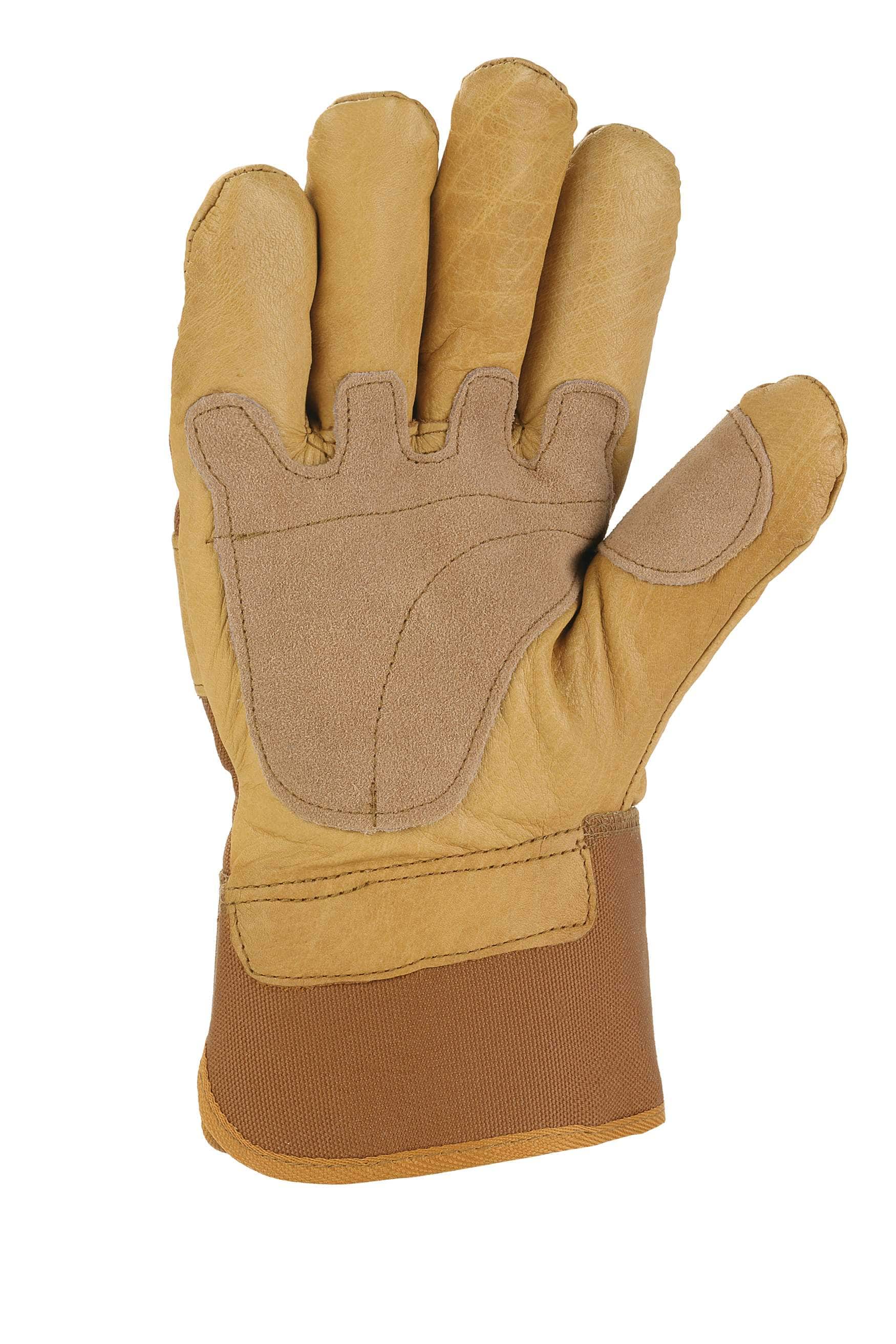 Grain Leather Safety Cuff Work Glove