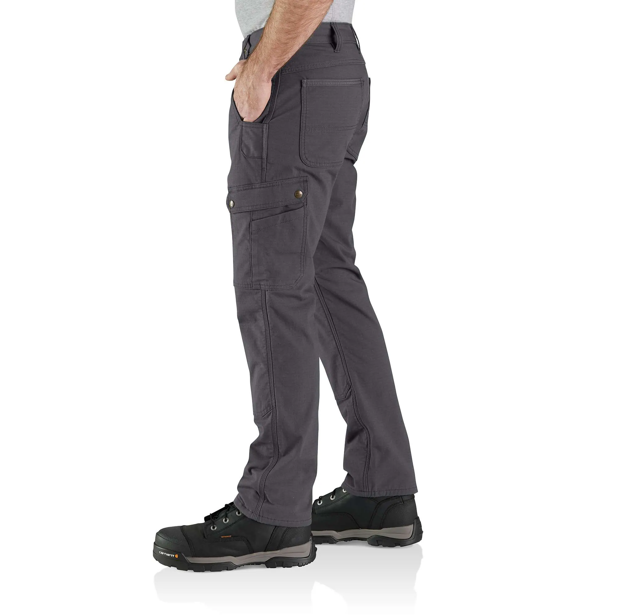 Relaxed Straight Ripstop Lined Cargo Pant