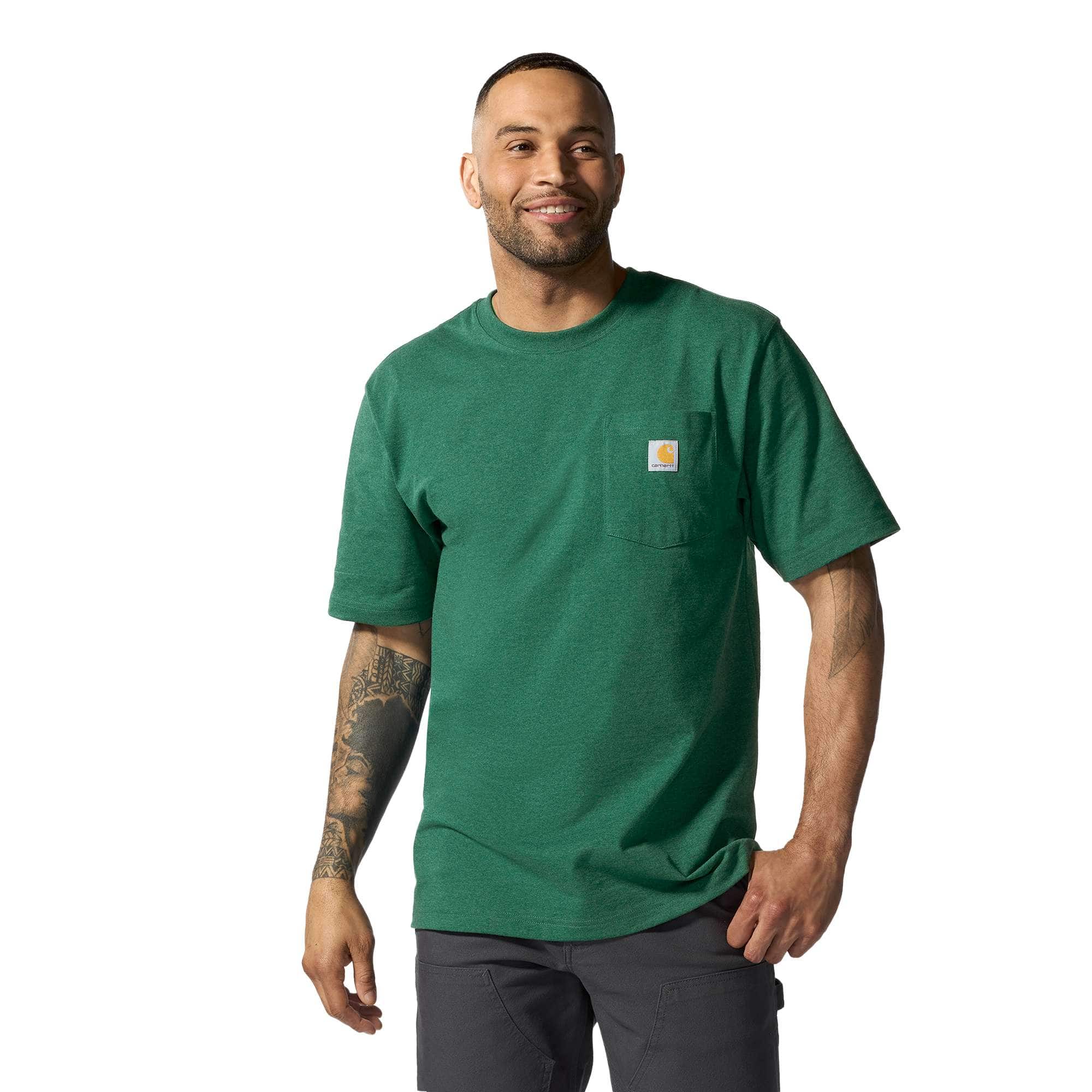 Loose Fit Heavyweight Short-Sleeve Pocket T-Shirt