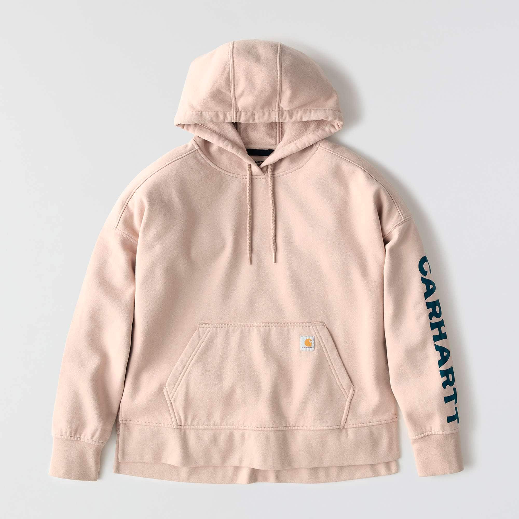 Oversized-Fit Midweight Hooded Mountain Graphic Sweatshirt