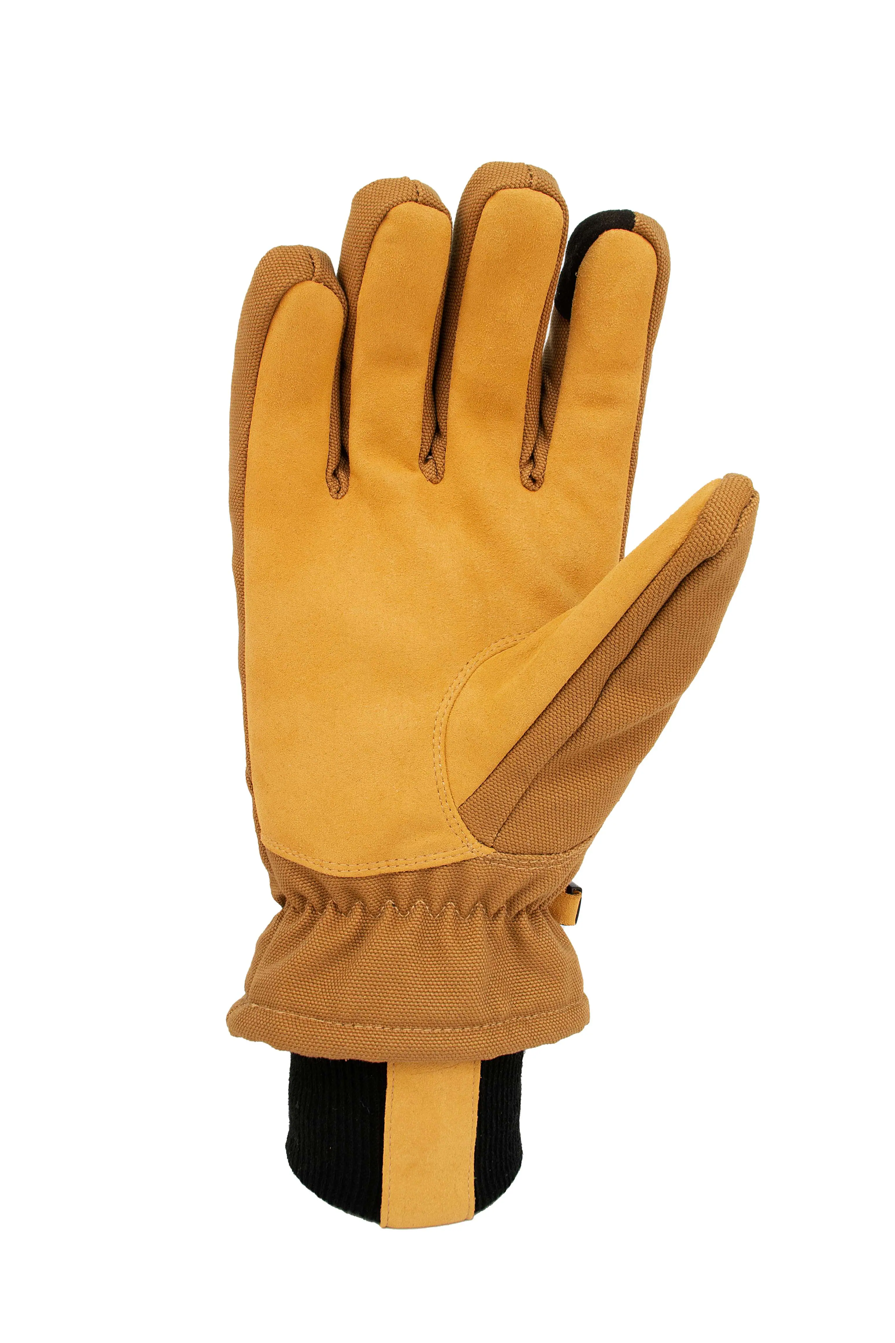 Women's Insulated Duck/Synthetic Leather Knit Cuff Glove