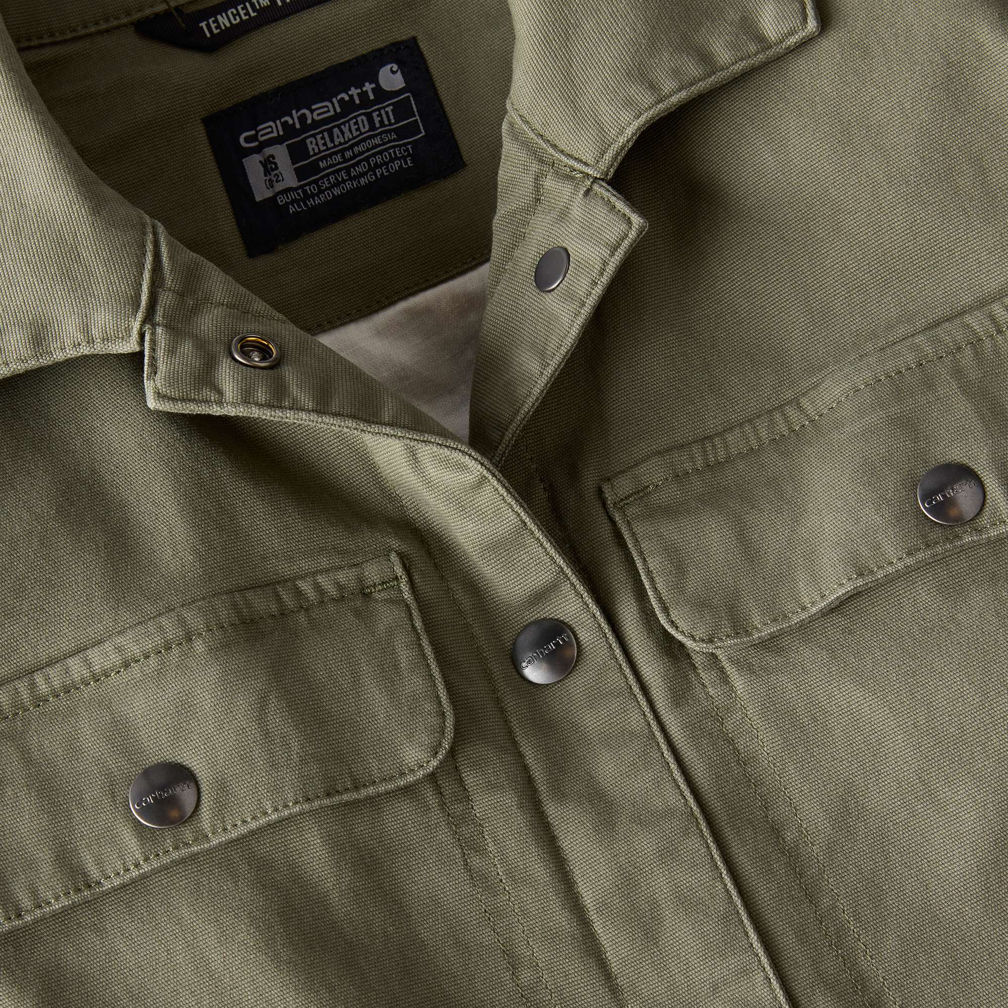 Women's TENCEL™ Fiber Series Relaxed Fit Canvas Coat - 1 Warm Rating