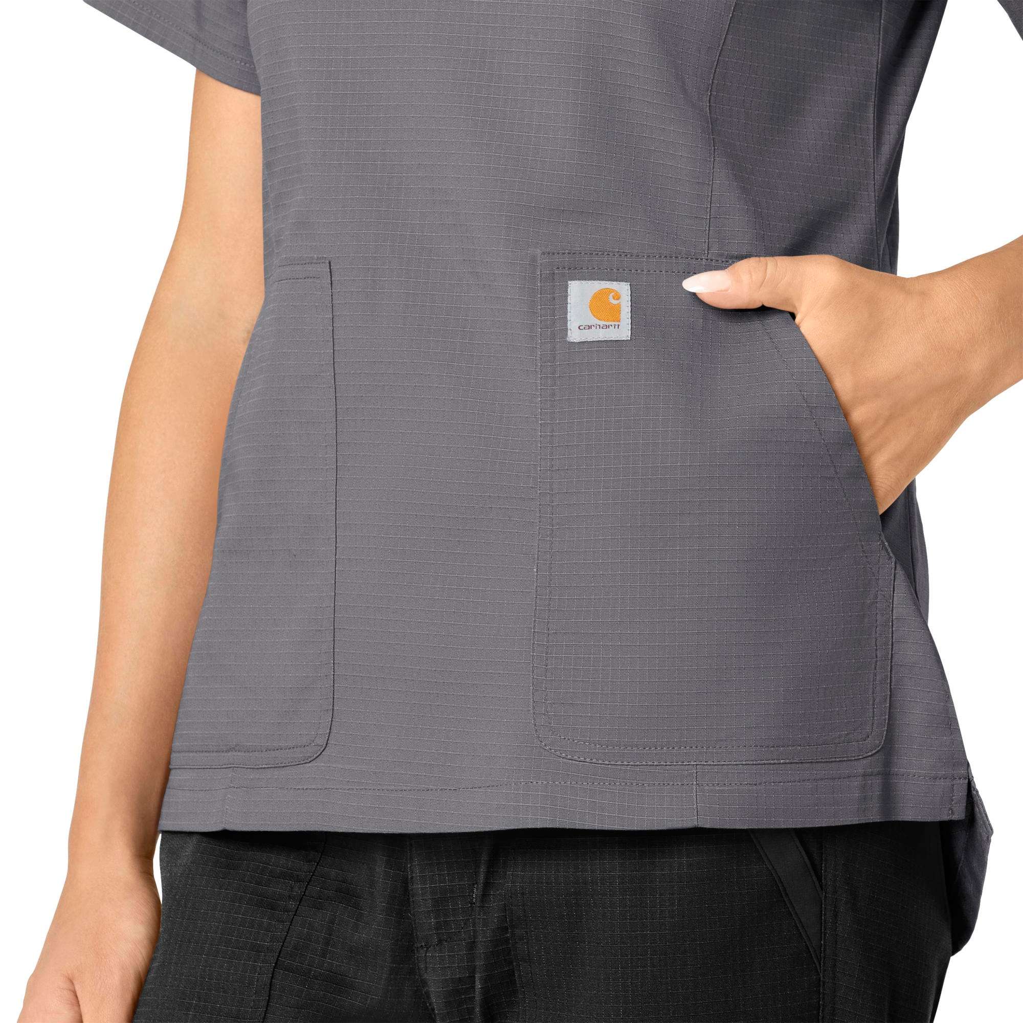Women's Rugged Flex® Ripstop  V-Neck Scrub Top