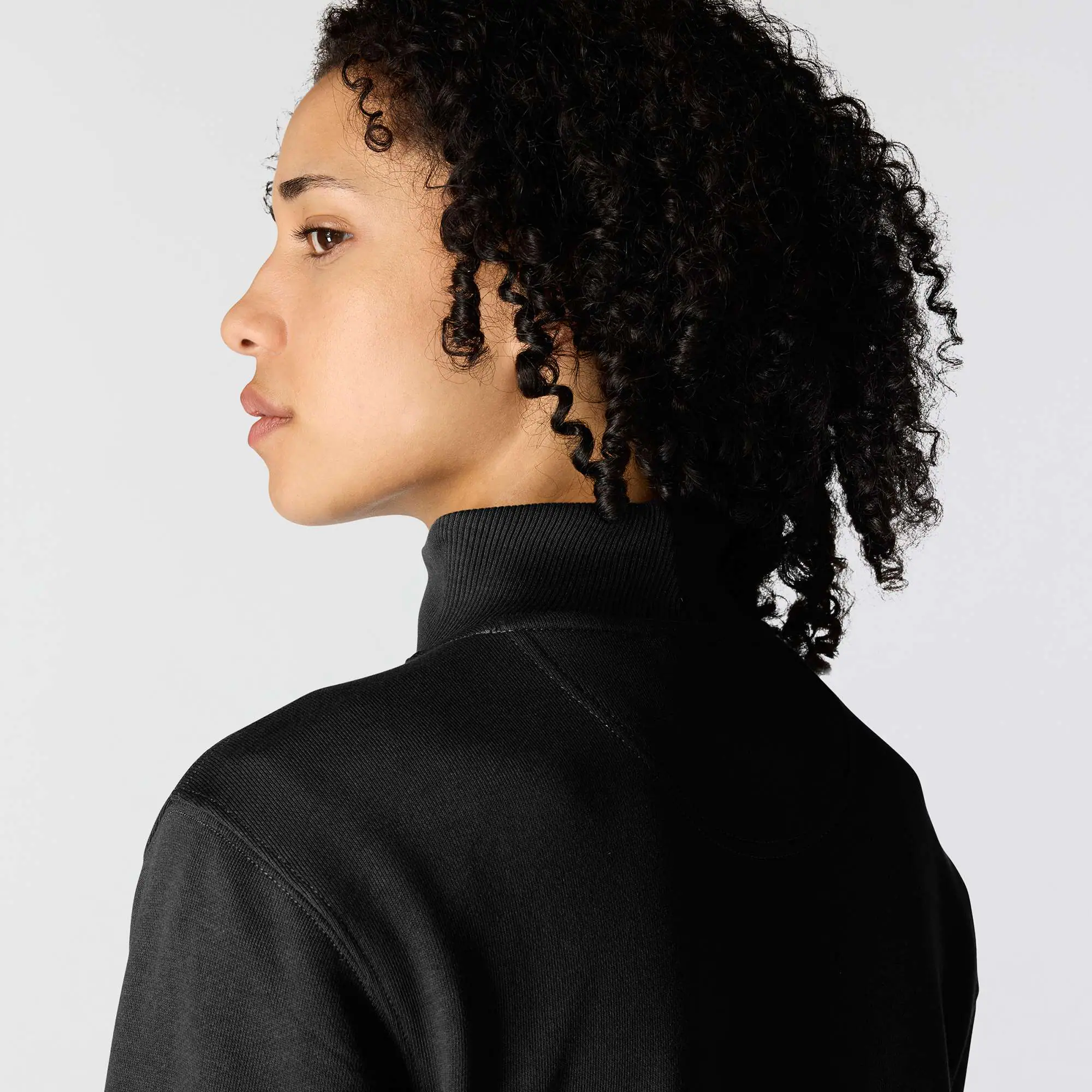 Women's TENCEL™ Fiber Series Relaxed Fit Half-Zip Sweatshirt